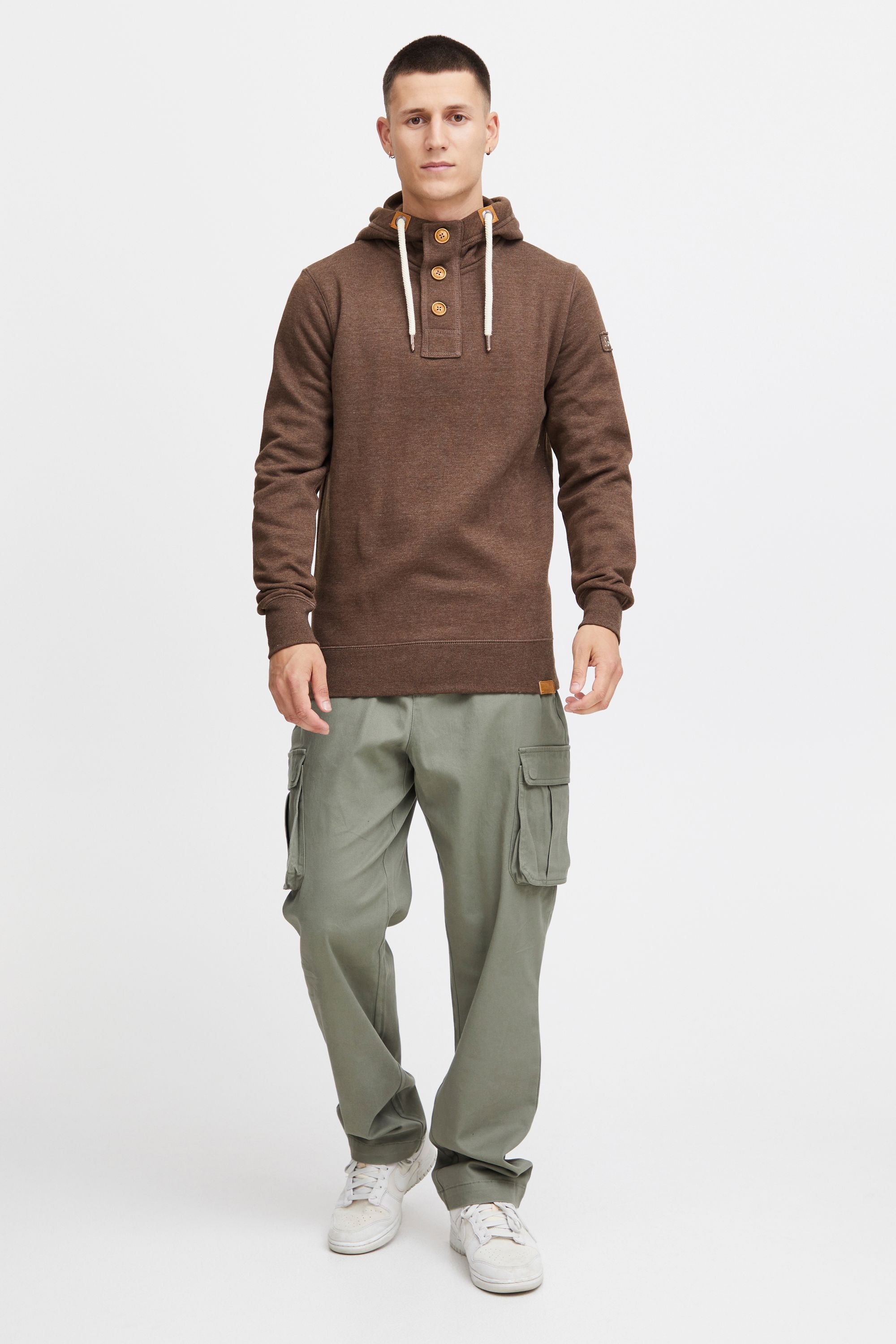 !Solid Hoodie SDTripStrip Kapuzensweatshirt mit Knopfleiste günstig online kaufen