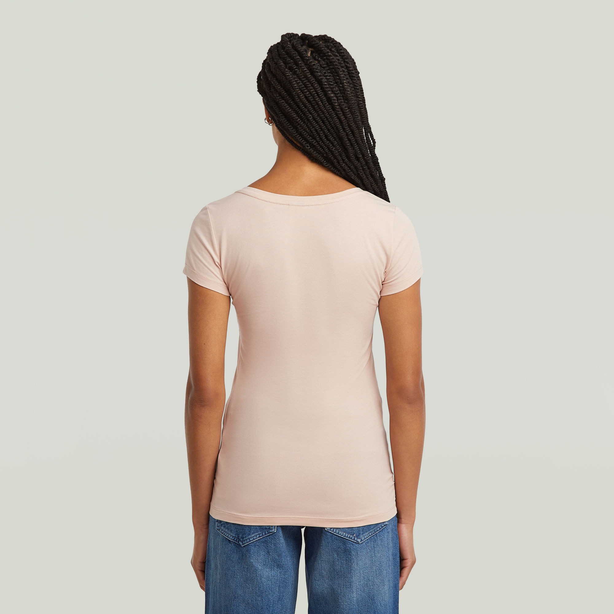 G-STAR V-Shirt "Base v t wmn cap sl", mit kleinem Logodruck vorne günstig online kaufen