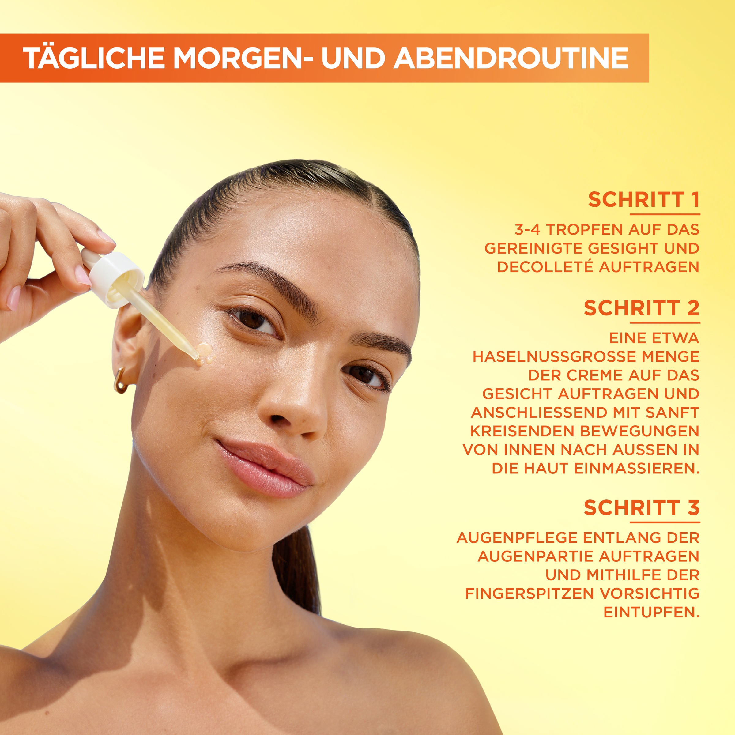 GARNIER Gesichtspflege-Set »Garnier SkinActive Max Glow Booster Set« mit Vitamin C