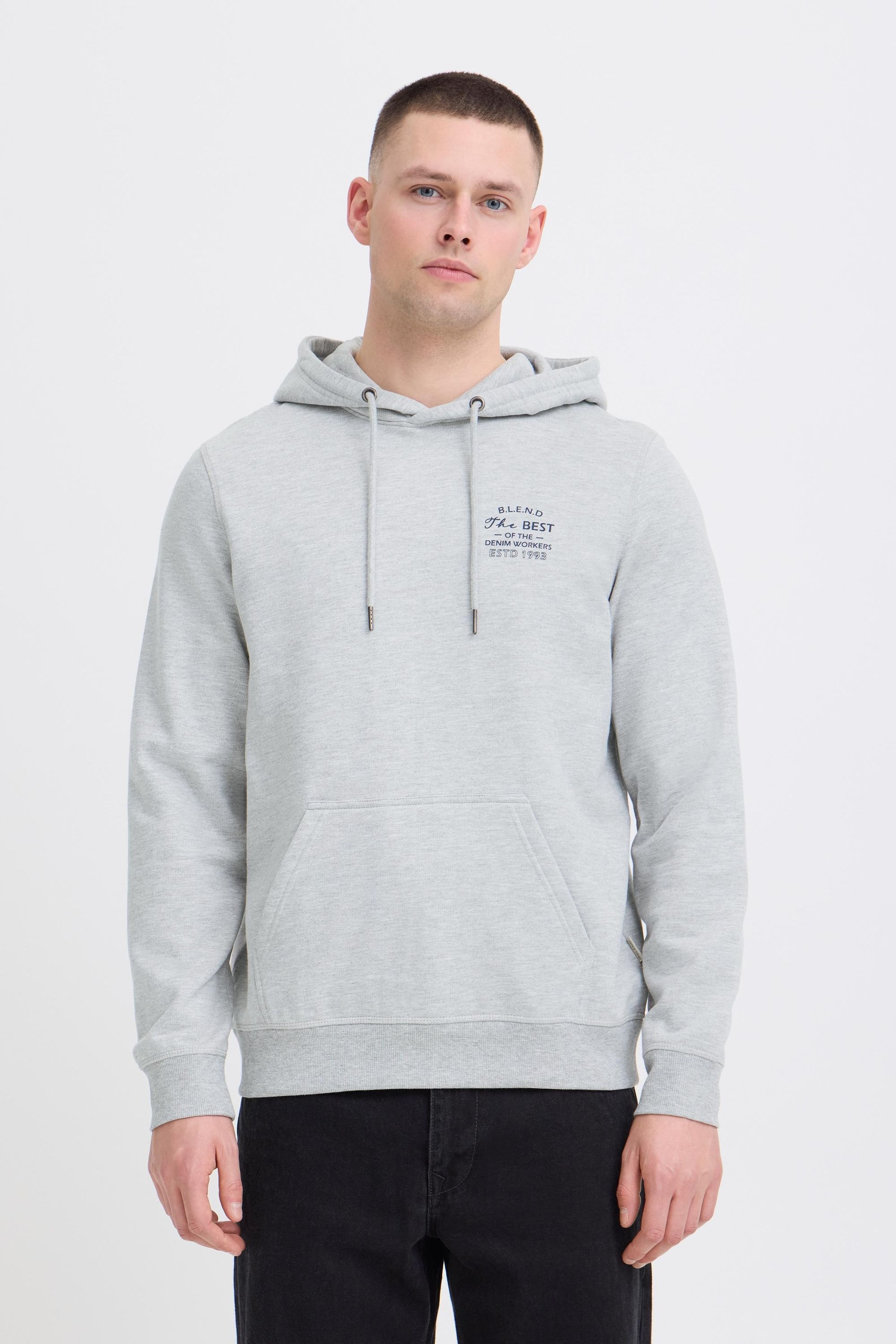 Blend Kapuzenpullover "BHBest" Hoodie mit Chest-Print günstig online kaufen