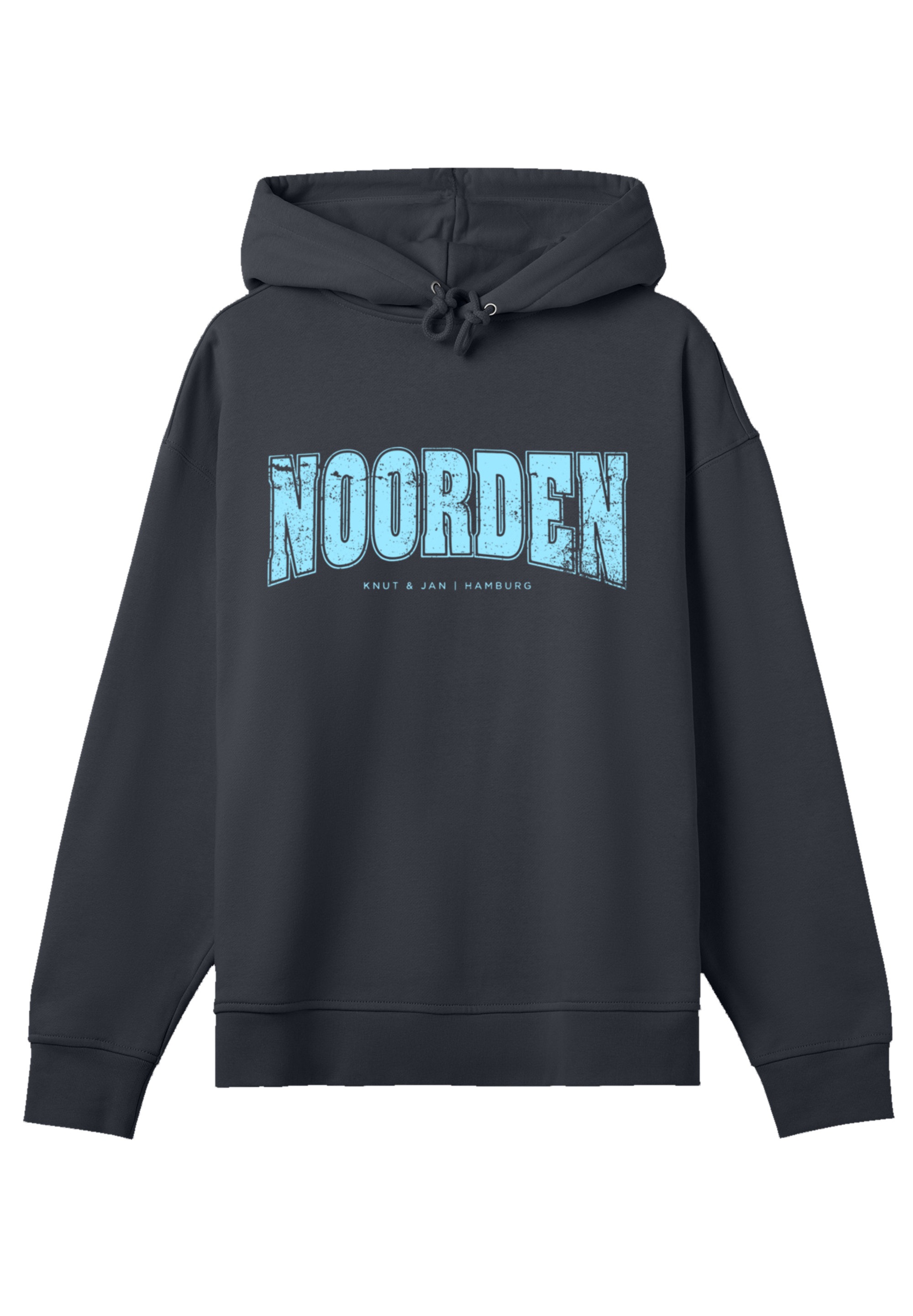 F4NT4STIC Kapuzenpullover »Oversized Shirt Knut & Jan Noorden Collegiate« Premium Qualität, Knut & Jan Hamburg