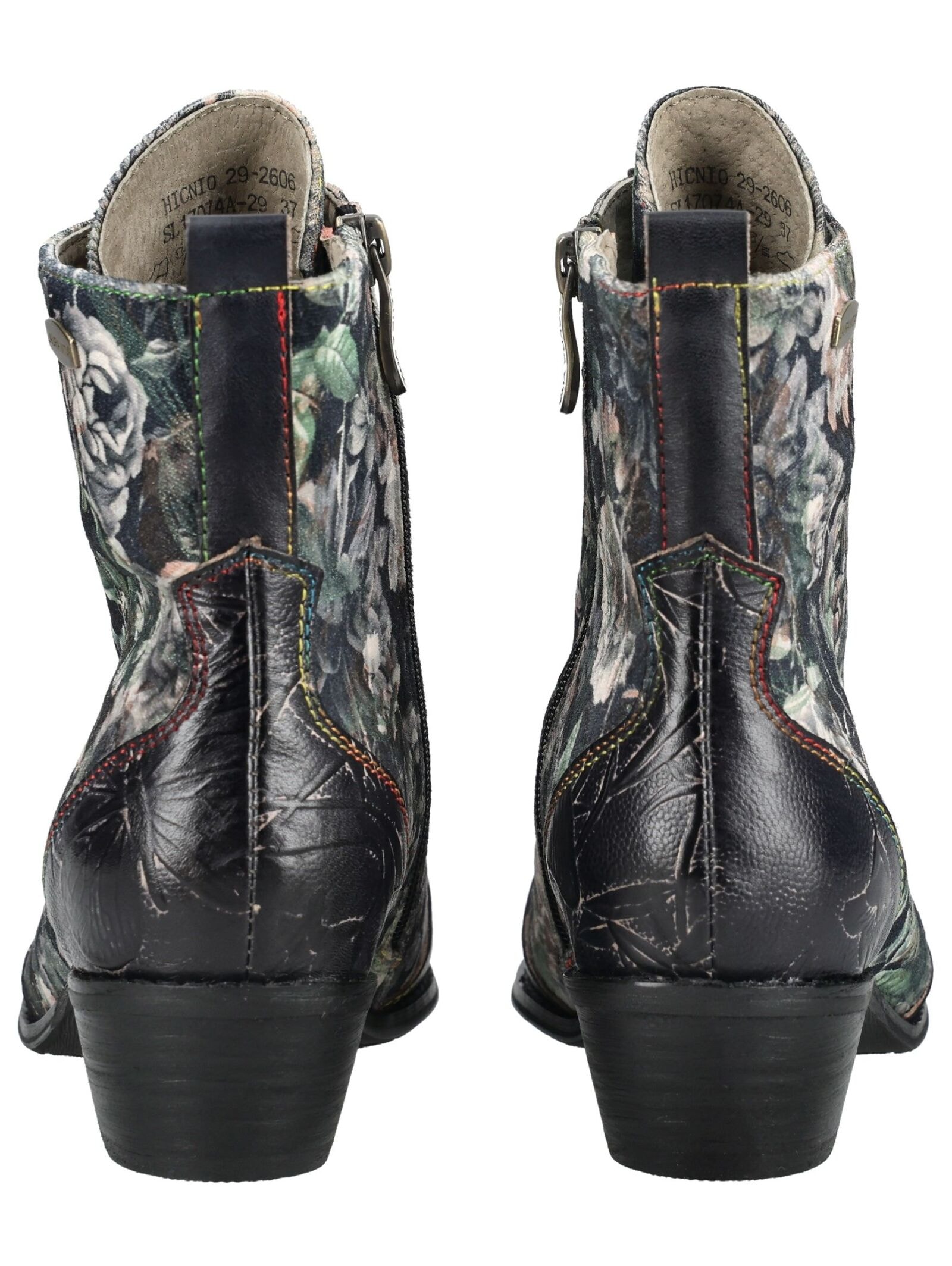 LAURA VITA Schnürstiefelette »LAURA VITA Stiefelette Leder/Textil«