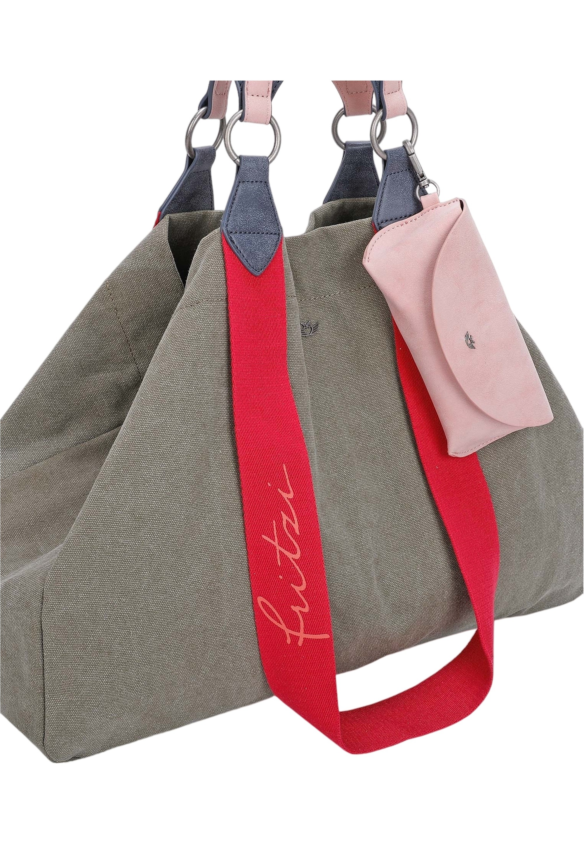 Fritzi aus Preußen Henkeltasche »Izzy«, aus veganen Materialien