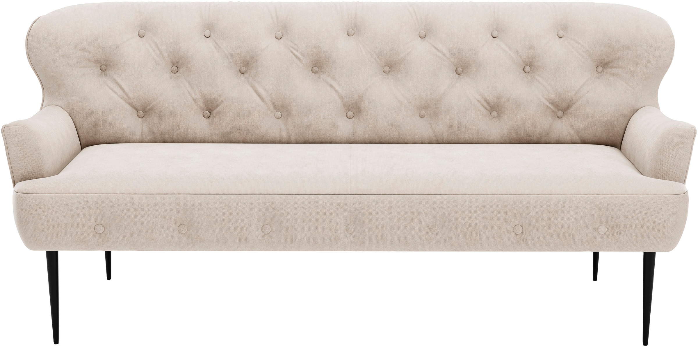 Places of Style 3-Sitzer "Amber", mit Knopfheftung,in verschieden Stoffarte günstig online kaufen