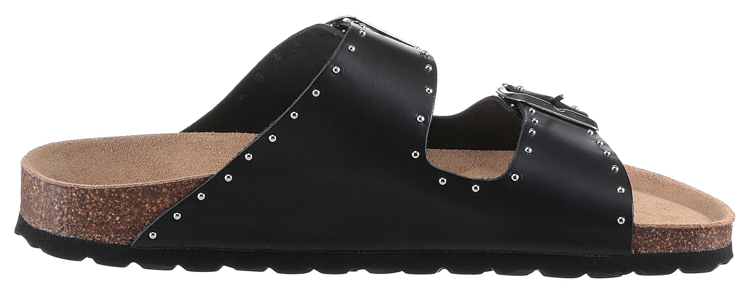Aniston SHOES Pantolette, Sommerschuh, Strandschuh, Nieten - NEUE KOLLEKTION
