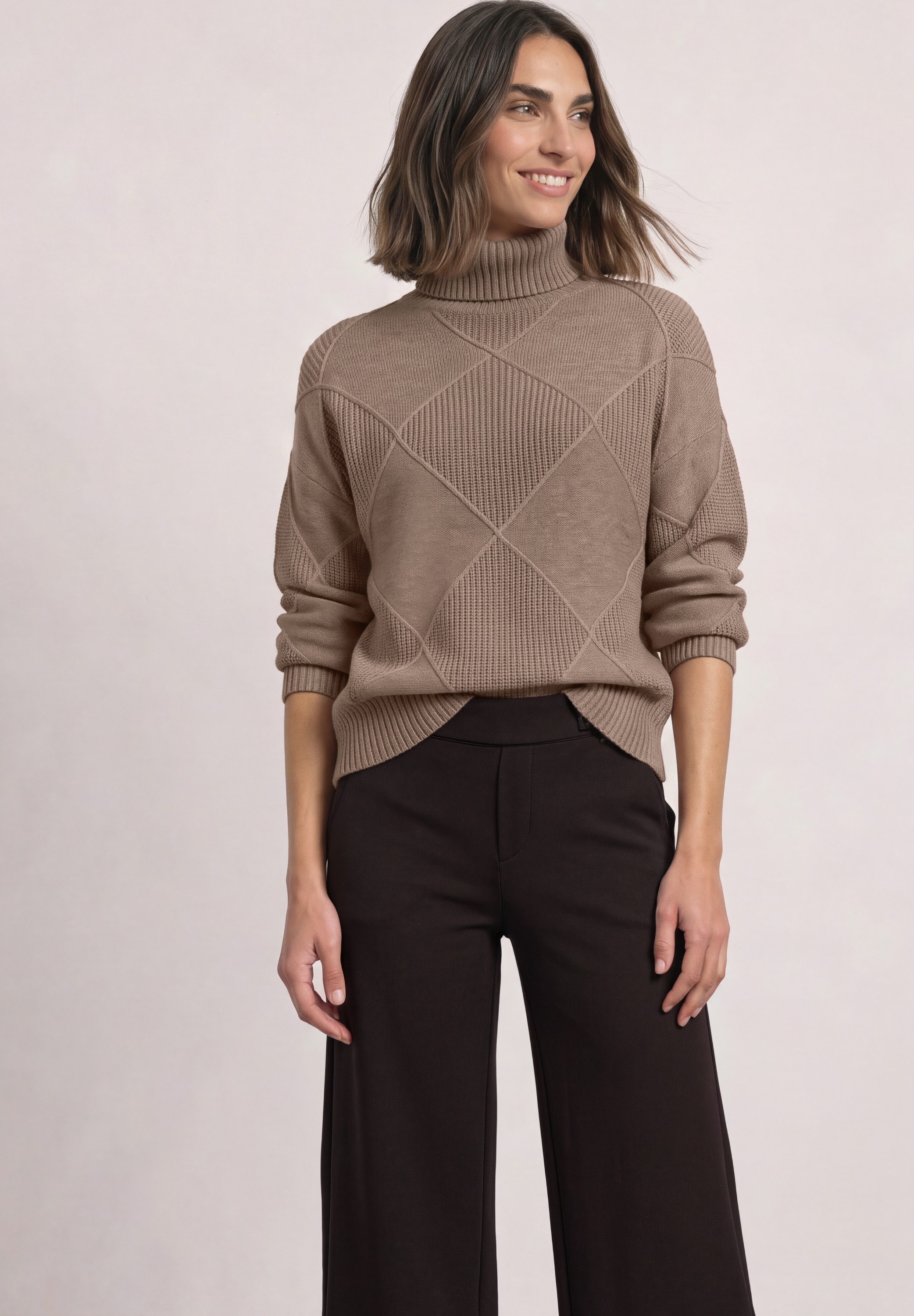STREET ONE Strickpullover Grobstrick