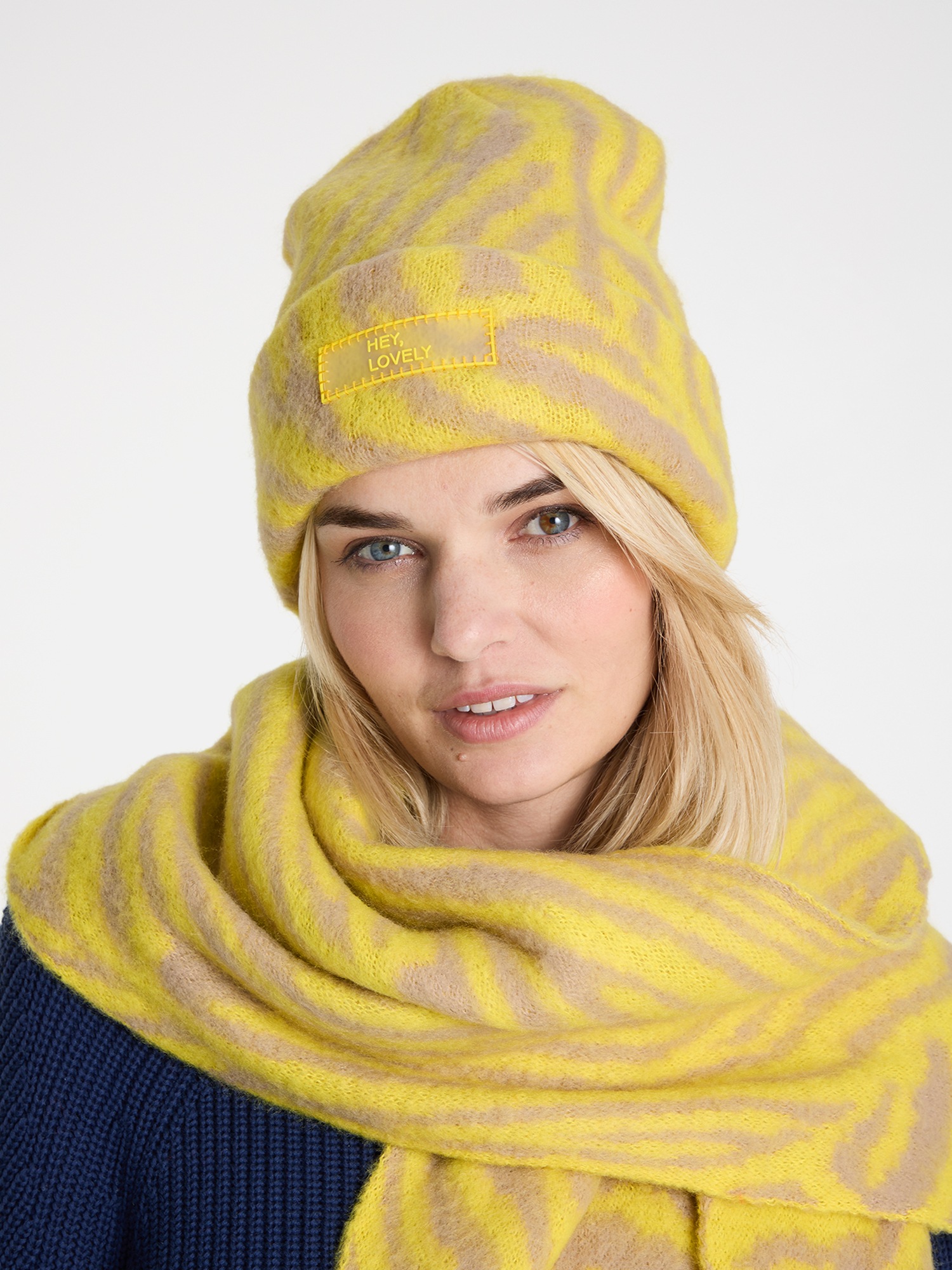 Lieblingsstück Beanie "Damen-Strickmütze" aus Polyester günstig online kaufen