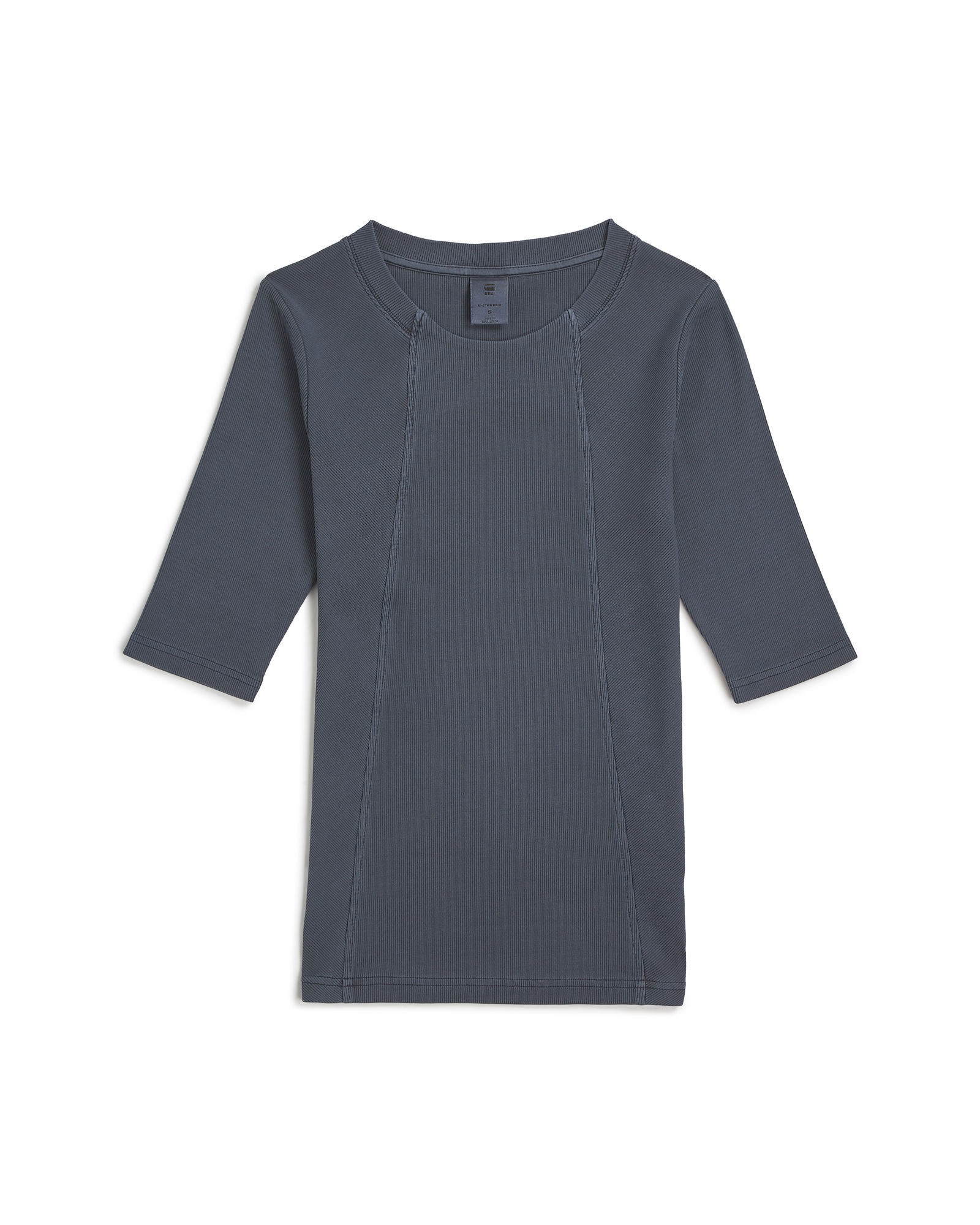 Thumbnail - G-STAR T-Shirt "Washed A-Line Slim Rib T-Shirt"