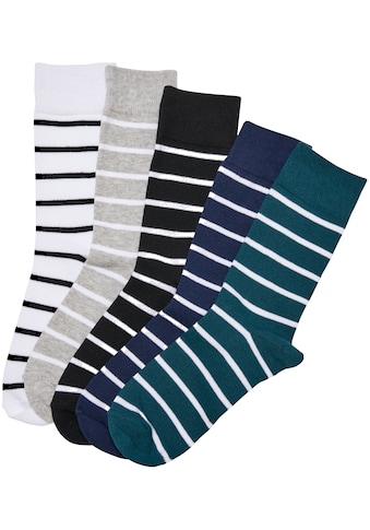 URBAN CLASSICS Freizeitsocken »Accessoires Small Stri...