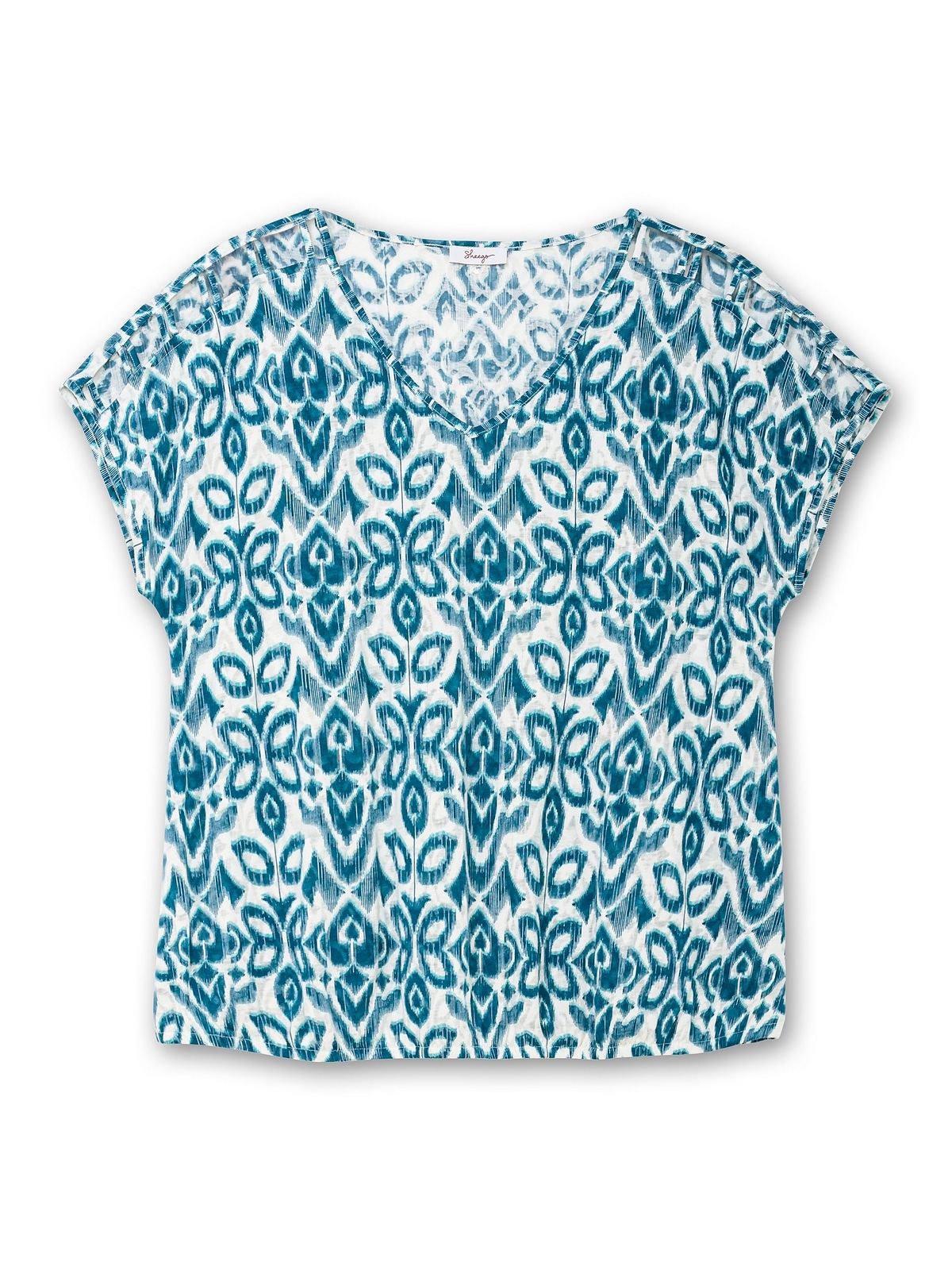 Sheego T-Shirt »Große Größen«, mit Gummizugbund