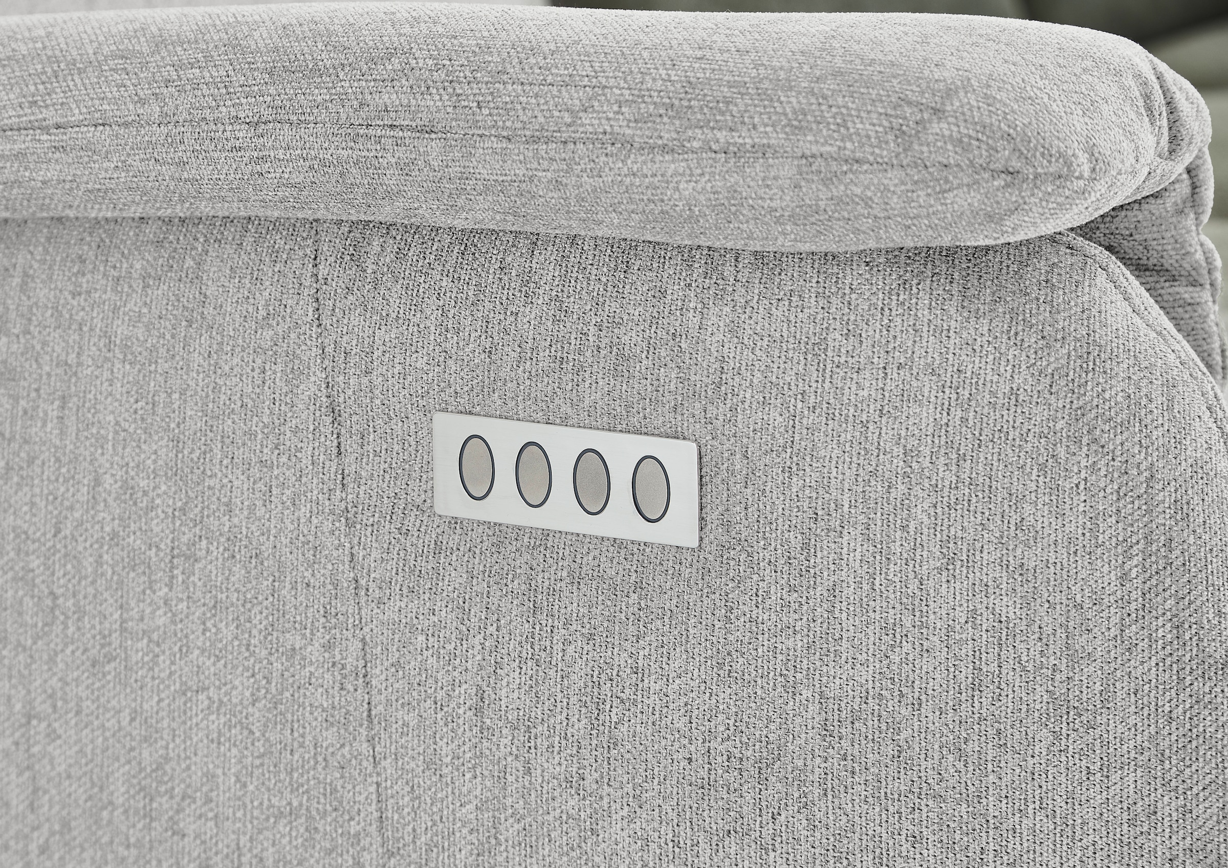 Home affaire Polstergarnitur »Turin, 2,5- & 3-Sitzer mit elektrischer Relaxfunktion« Set, 4 tlg. tlg. inkl. Tisch, USB & Steckdose, Federkern & pflegeleichtem Bezug
