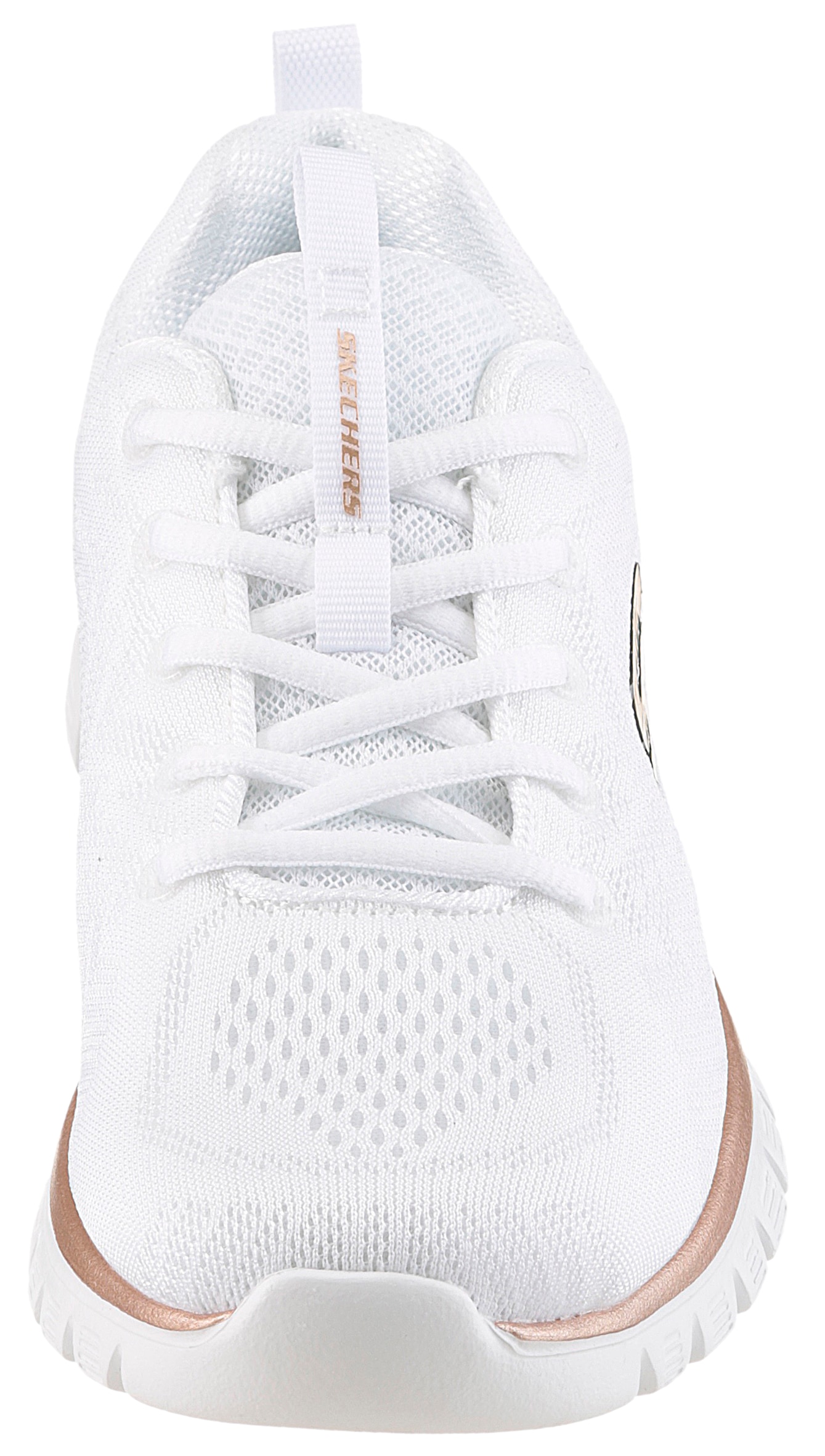 Skechers Sneaker »Graceful - Get Connected«, Freizeitschuh, Halbschuh, Schnürschuh mit Memory Foam
