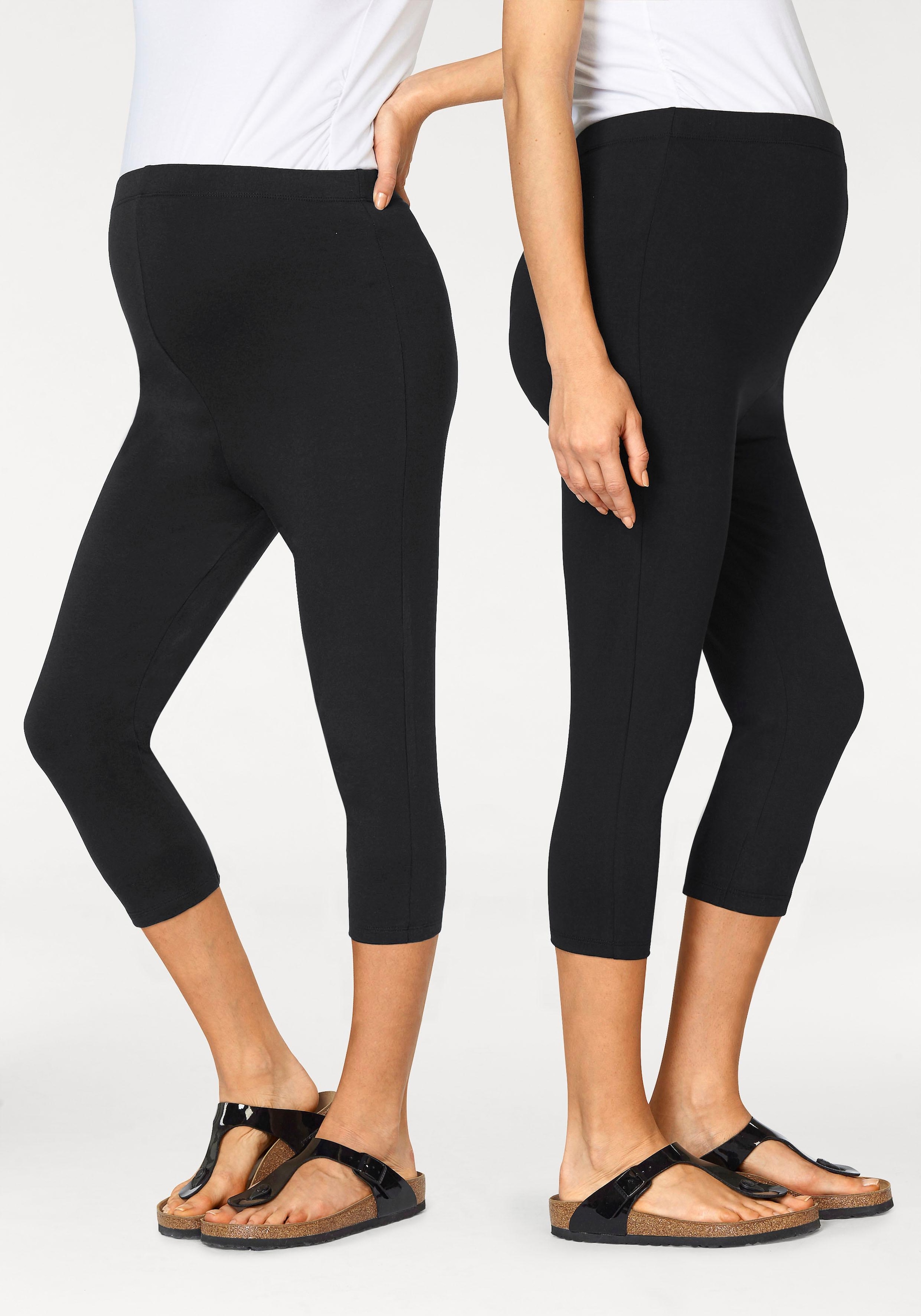 | 2 in tlg.), BAUR Umstandsleggings, Caprilänge bestellen Monate Neun für (Packung,