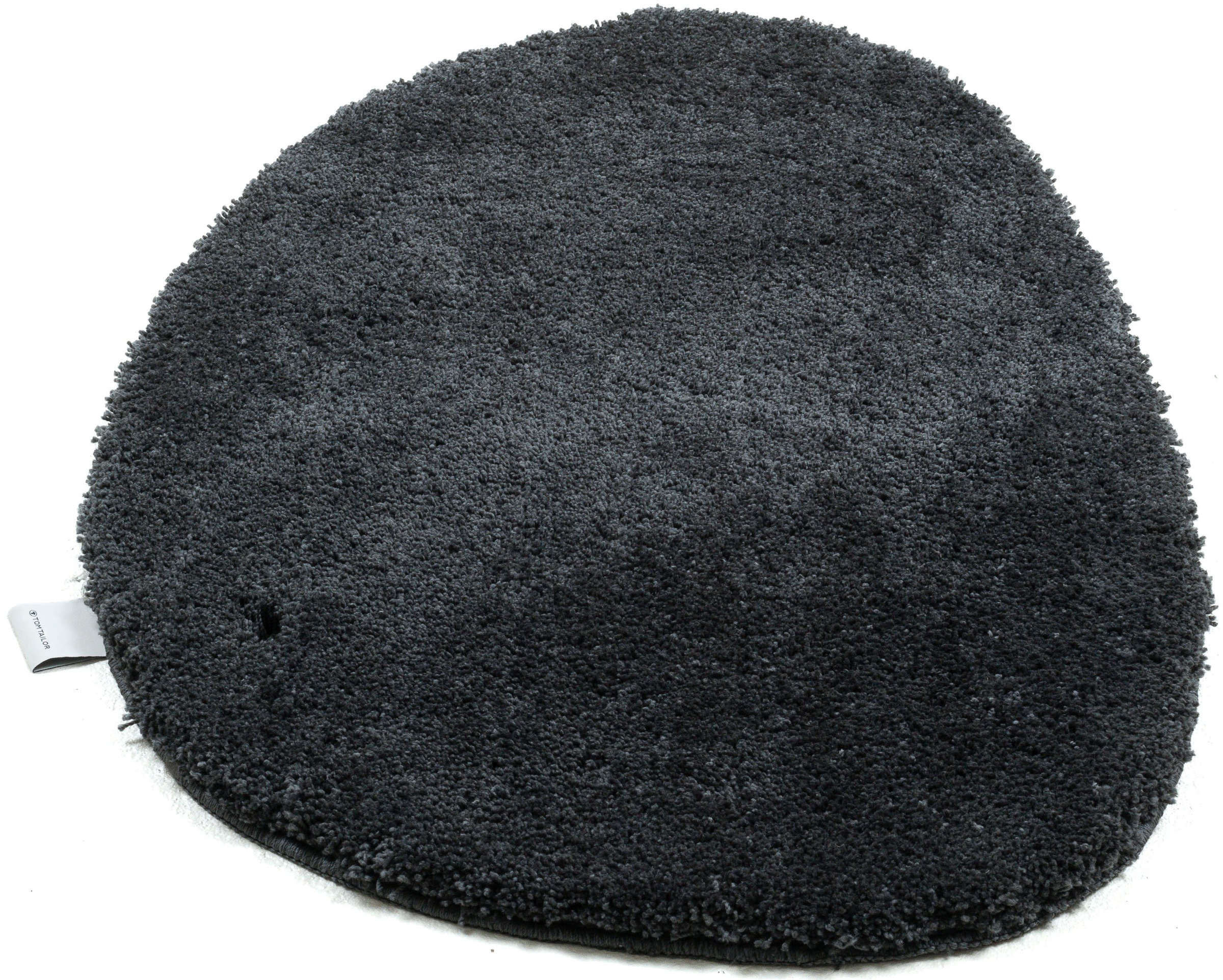 TOM TAILOR HOME Badematte "Cozy Bath UNI, Badvorleger, Badezimmer Teppich" Höhe 27 mm rutschhemmend beschichtet fußbodenheizungsgeeignet Badteppich, Uni Farben, rechteckig, in rund & oval erhältlich