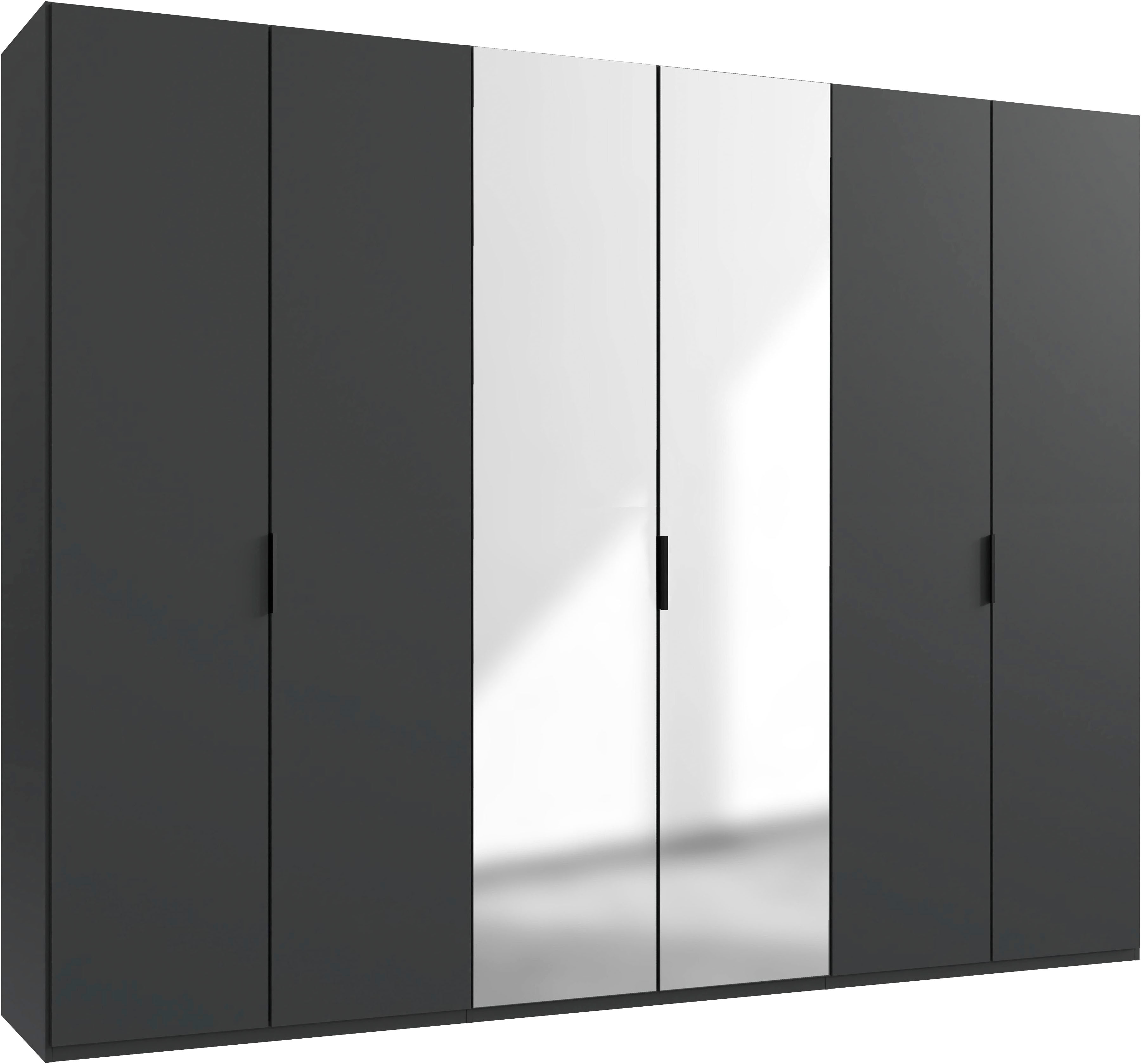 Wimex Kleiderschrank "Oxford by fresh to go, in 3 Breiten, Made in Germany" wahlweise mit oder ohne Spiegel, mit hochwertigen Falttüren für den perfekten Überblick