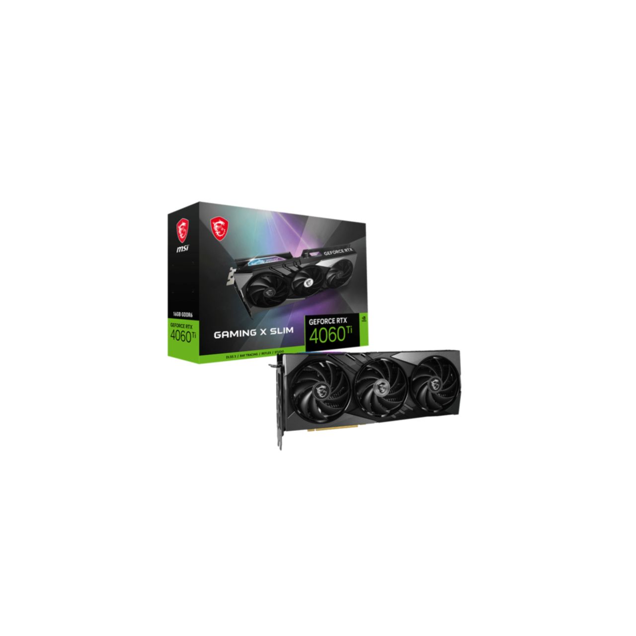 Grafikkarte »GeForce RTX 4060 Ti GEFORCE RTX 4060 Ti GAMING X SLIM 16G«, 16 GB, GDDR6