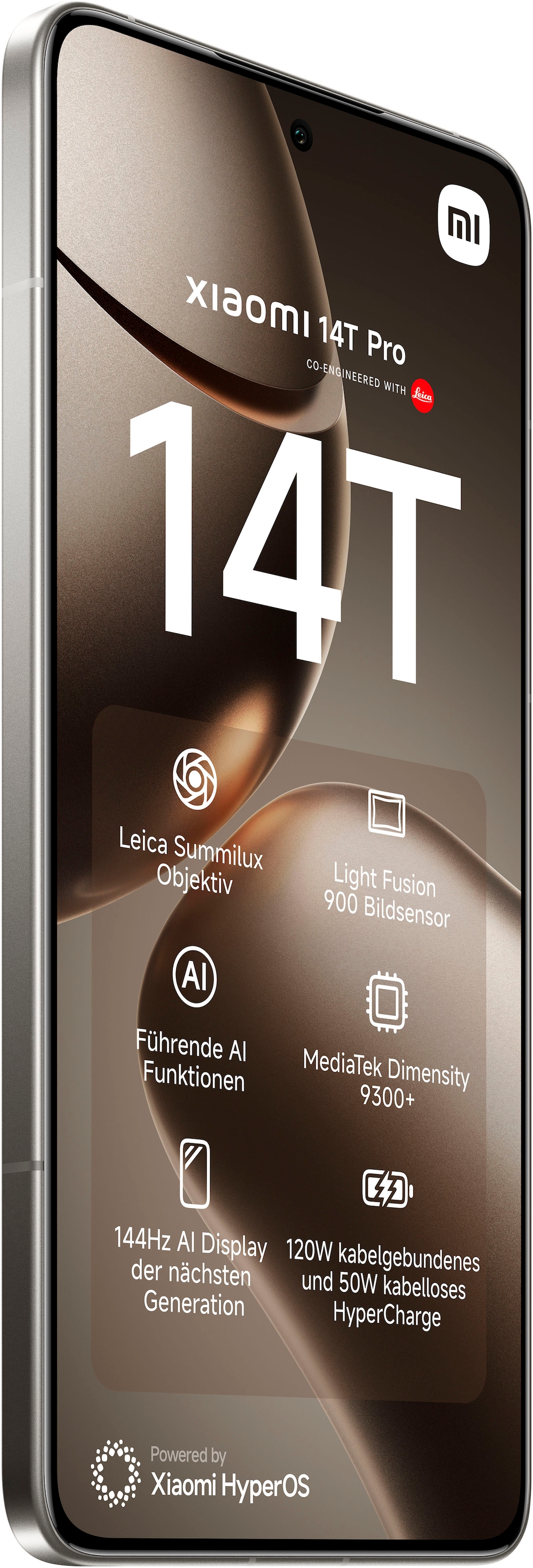 Xiaomi Smartphone »Xiaomi 14T Pro 512GB«, Titan Gray