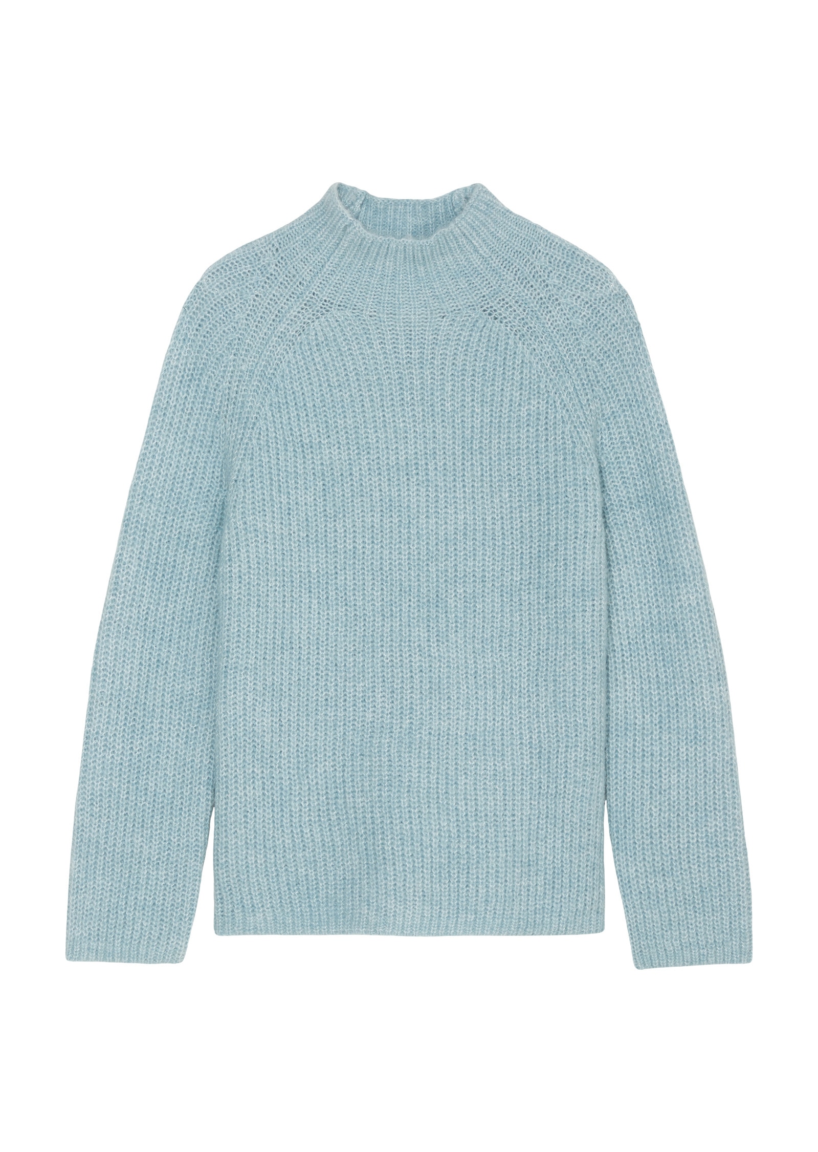 Marc O'Polo Strickpullover »aus flauschigem Schurwolle-Alpakawolle-Mix«