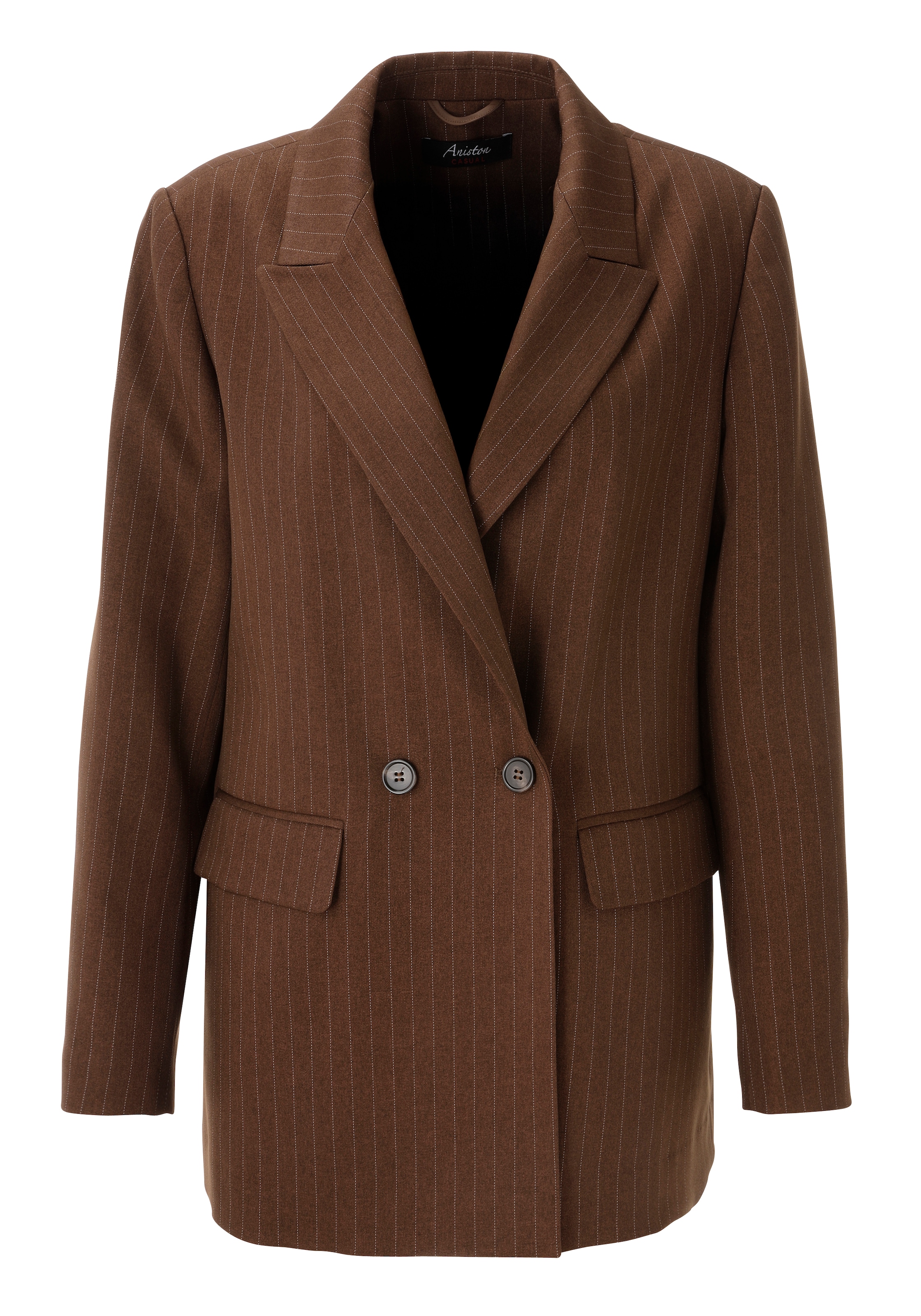 Aniston CASUAL Longblazer im edlen nadelstreifen-Dessin - NEUE KOLLEKTION