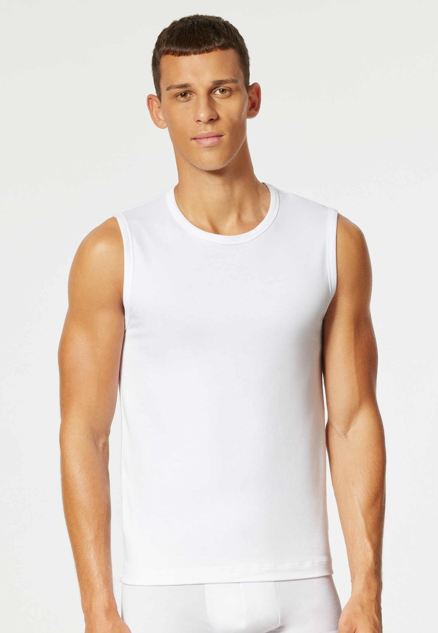 uncover by SCHIESSER Tanktop "UNCOVER Cotton", (2er Pack), Cotton-Mix, elas günstig online kaufen
