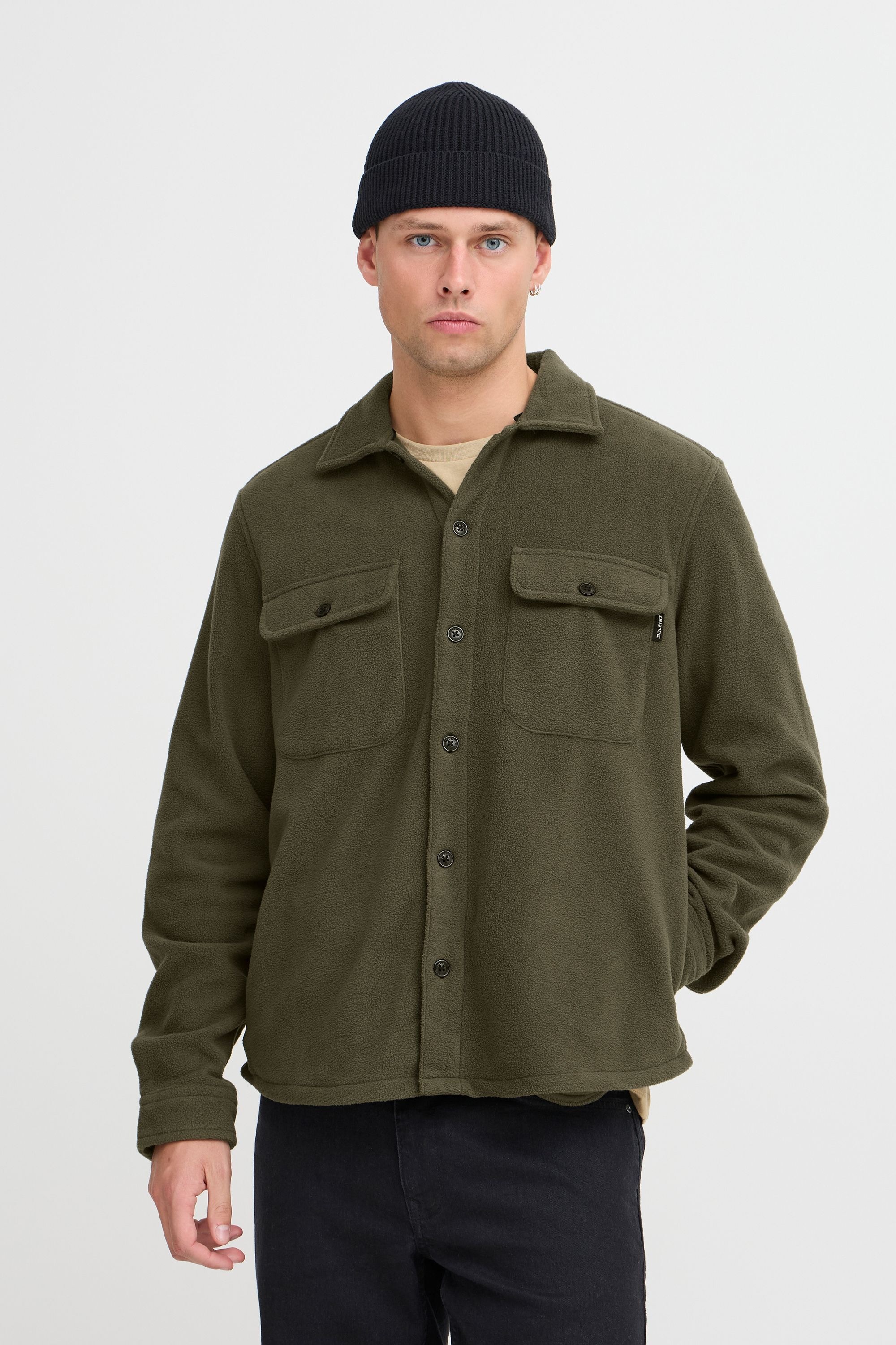 Blend Hemdjacke »Hemdjacke BHShirt«, ohne Kapuze
