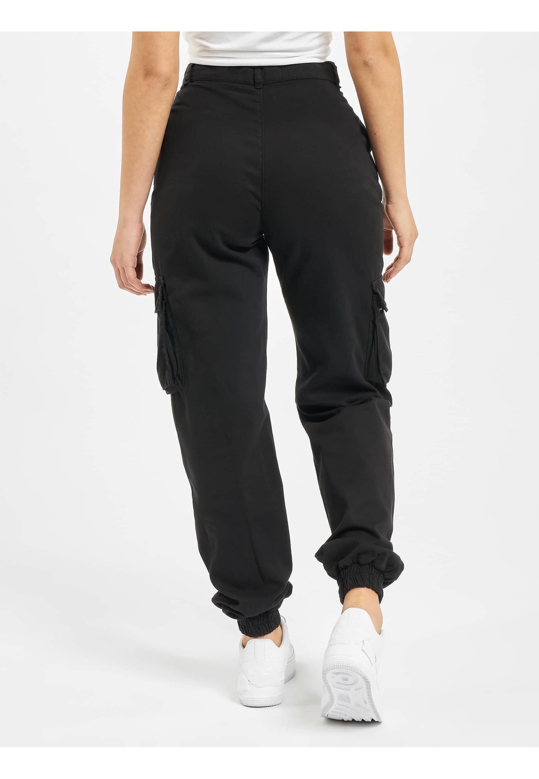 DEF Stoffhose »DEF Damen Aya Cargopants«, (1 tlg.)