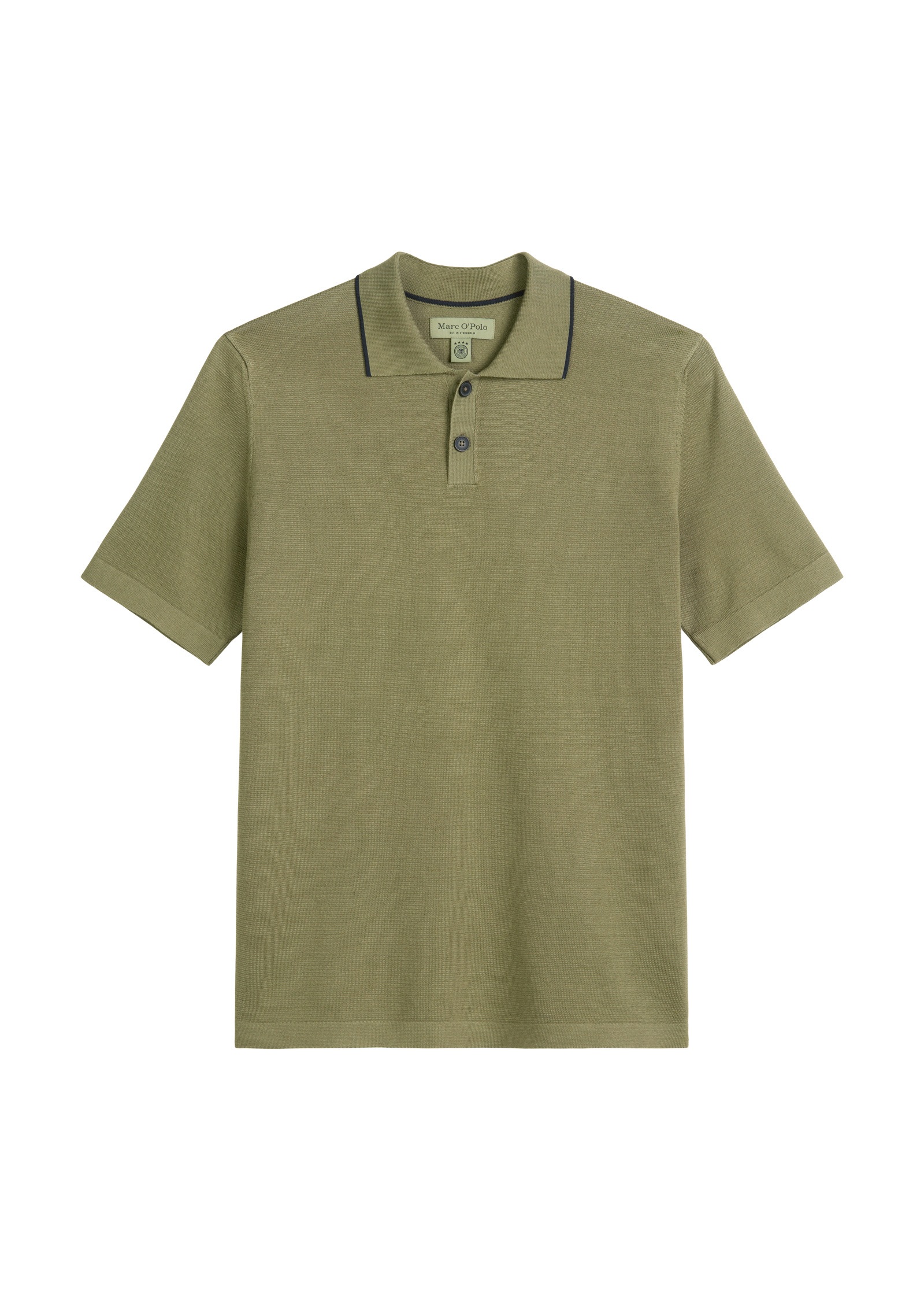 Marc O'Polo Kurzarmpullover »aus reiner Bio-Baumwolle«
