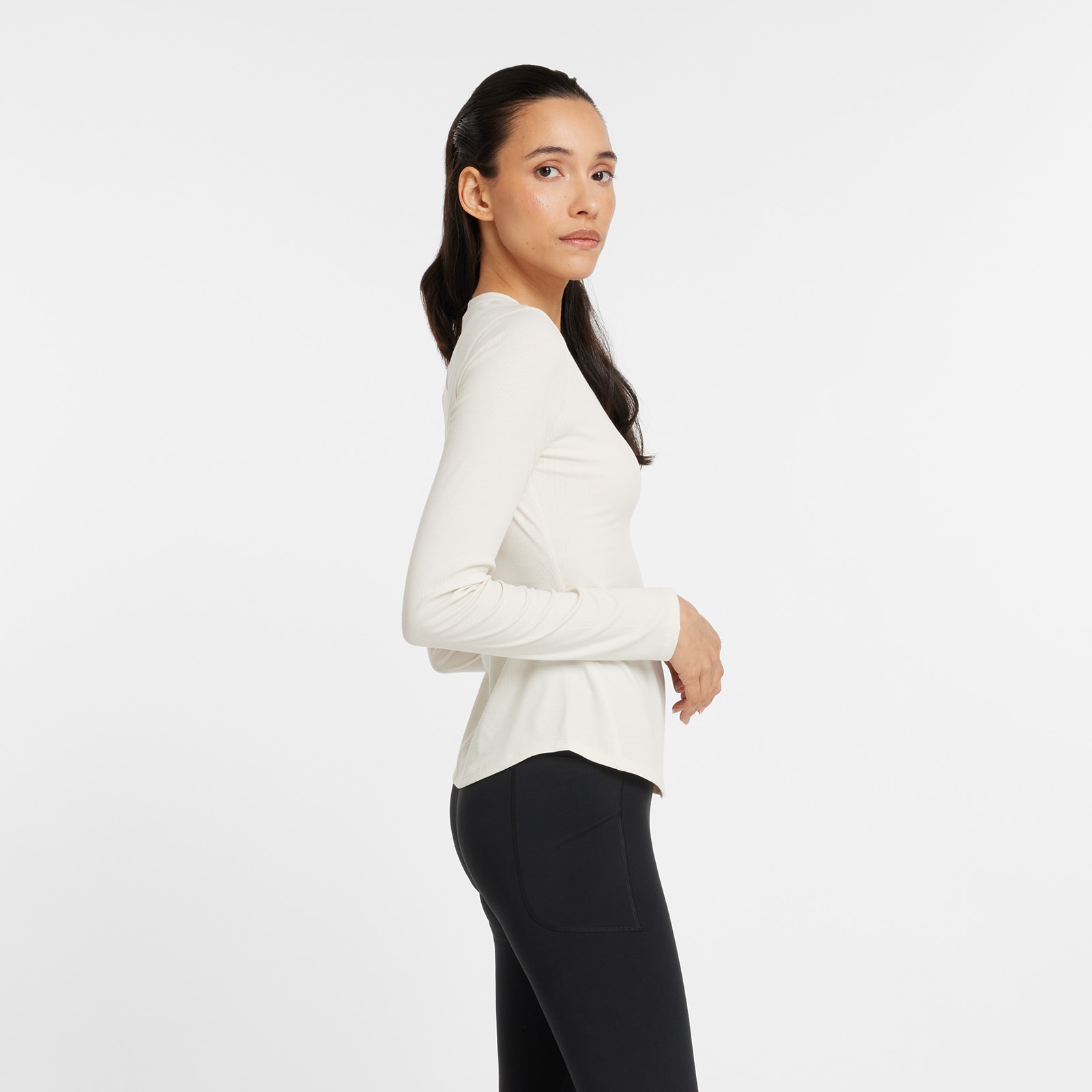 New Balance Langarmshirt »Micro-Rib Long Sleeve«