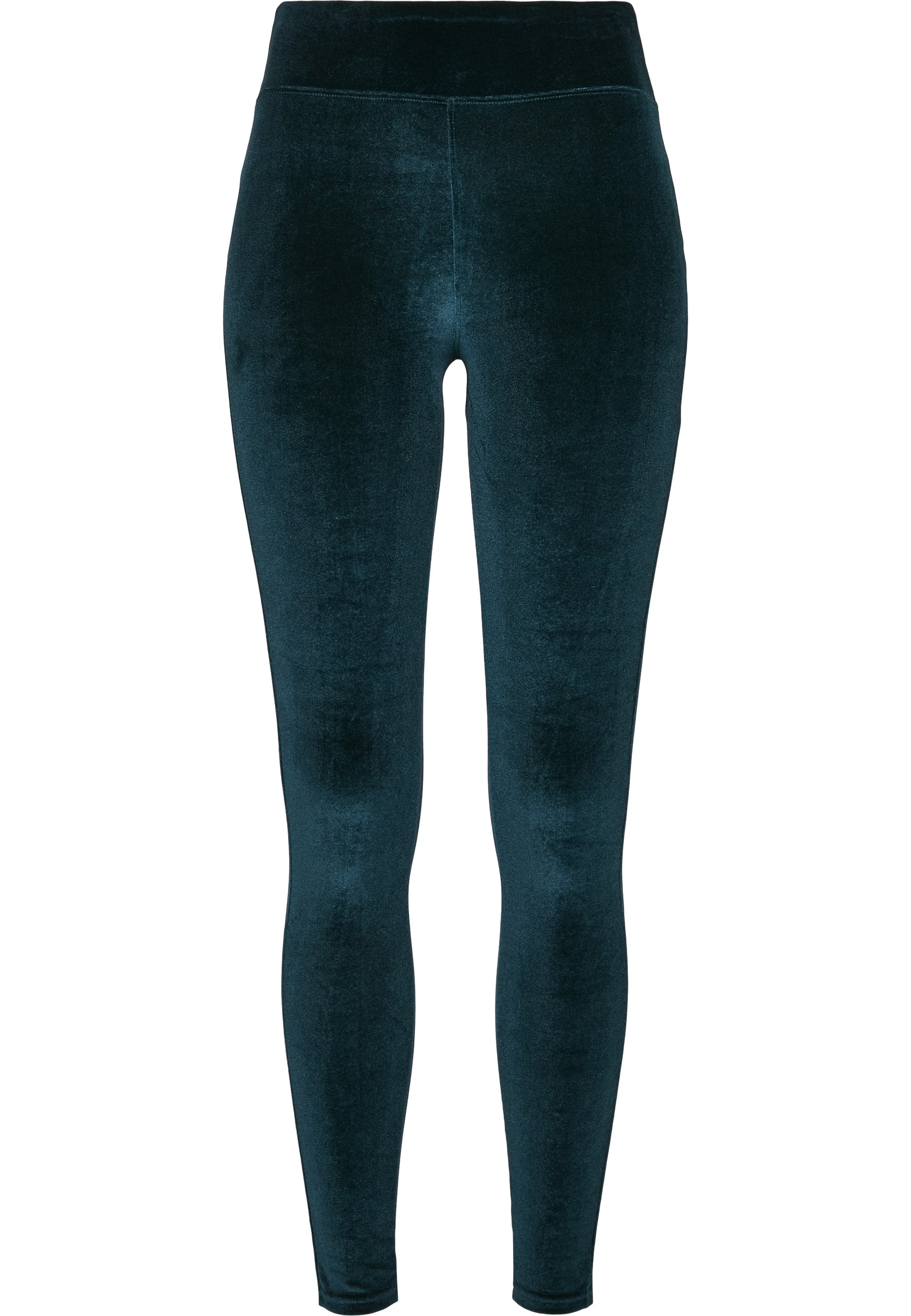 URBAN CLASSICS Leggings »Urban Classics Damen Ladies High Waist Velvet Leggings«