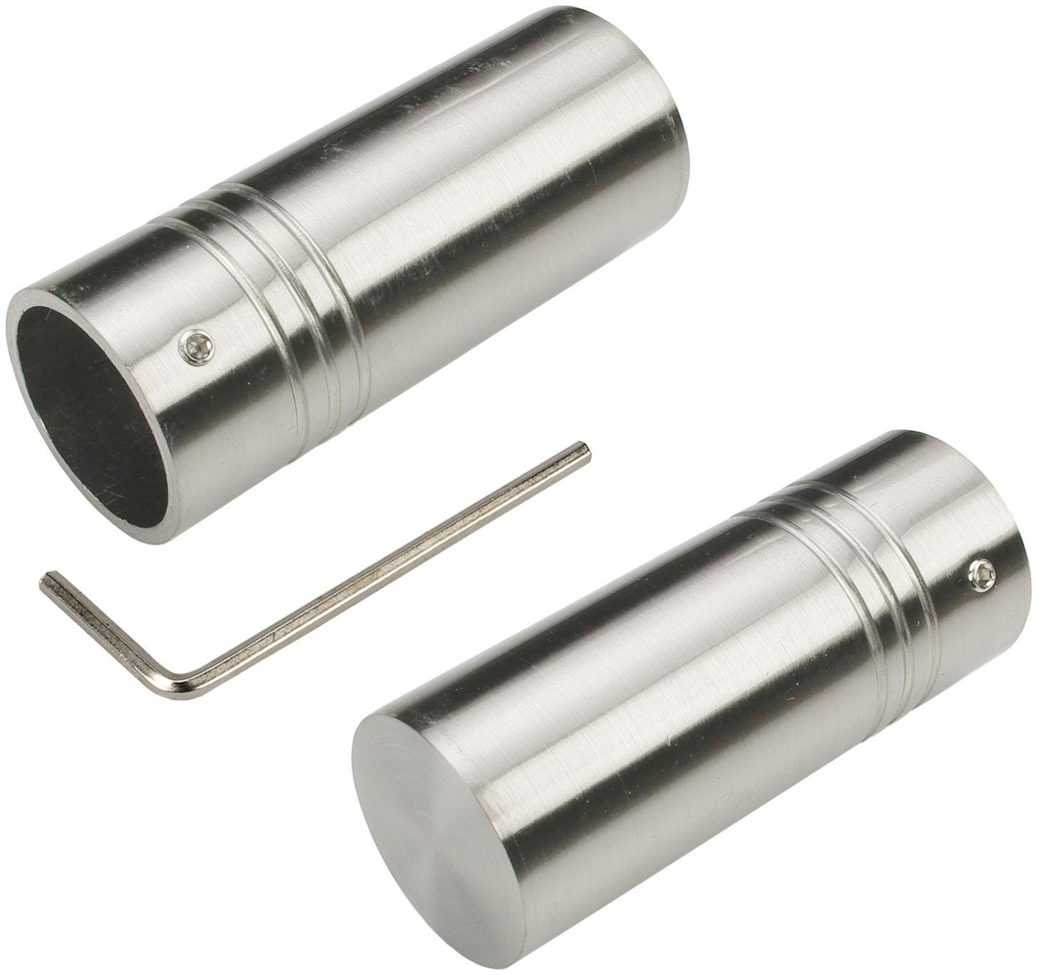 Liedeco Gardinenstange »CELZYLIN01SG1L« Ø 25 mm 1 läufig-läufig Fixmaß 1-läufig im Fixmaß Ø 25 mm