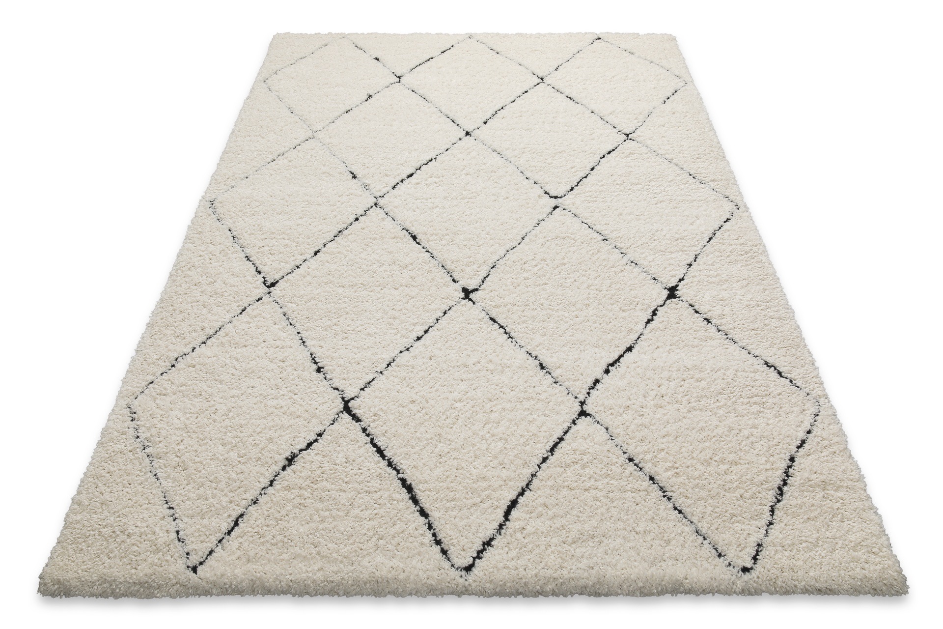 Wecon home Hochflor-Teppich »STUDIO two«, rechteckig, 35 mm Höhe, weicher und kuscheliger Flor, Wohnzimmer, Schlafzimmer, im Berber-Stil
