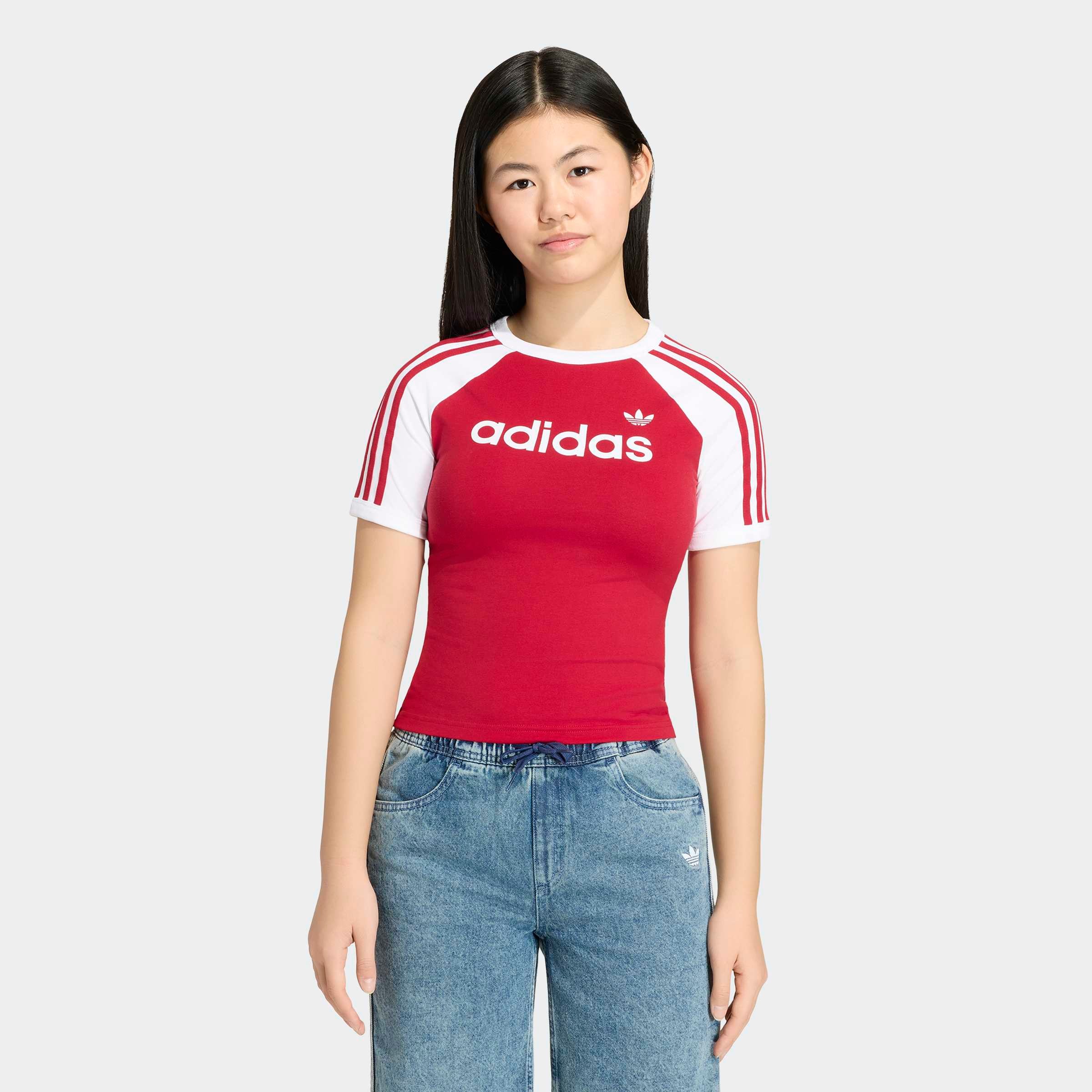 adidas Originals T-Shirt »3-STREIFEN SLIM«