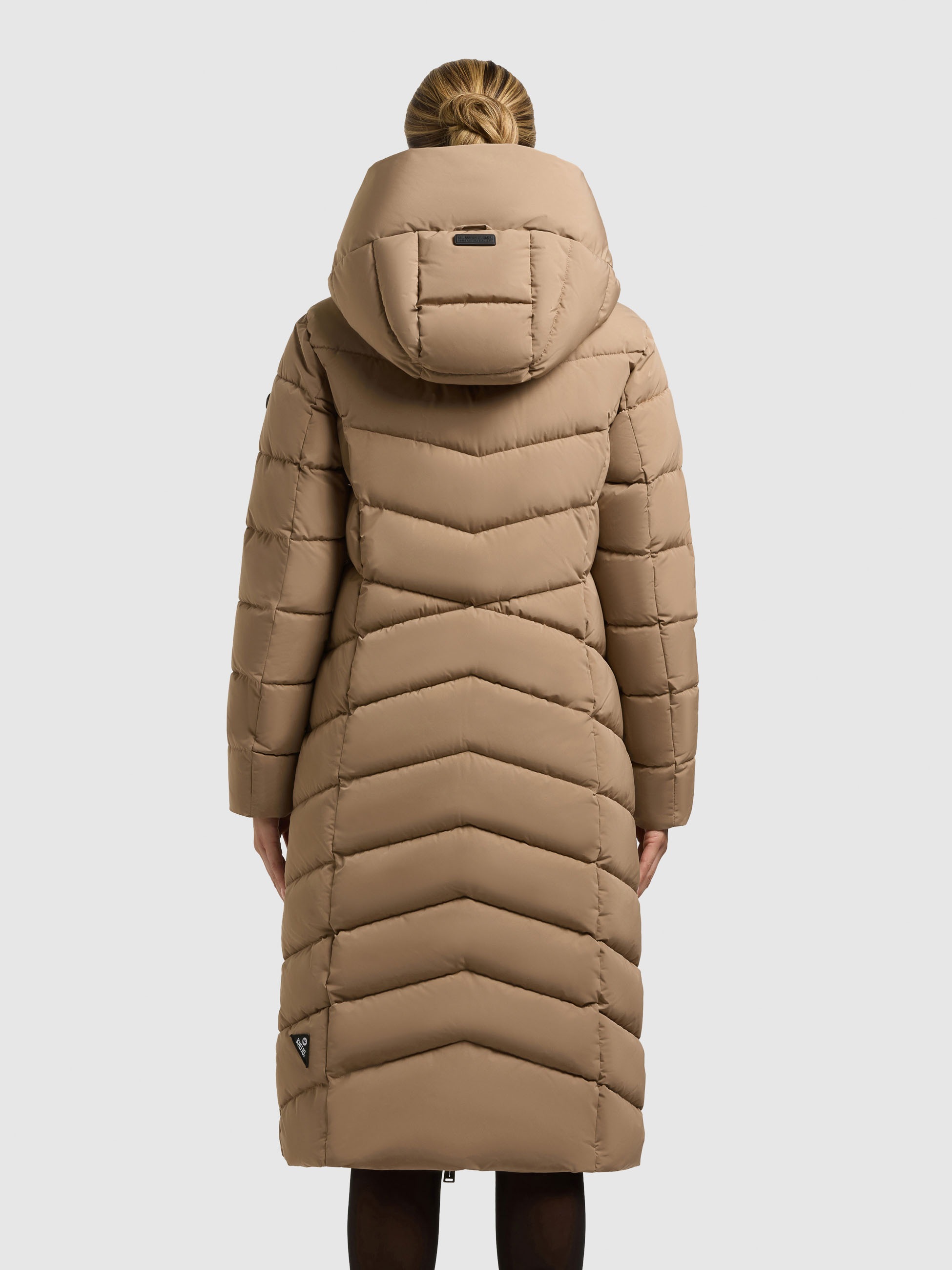 khujo Steppmantel "FISKA" Kapuze mit elastischem Kordelzug günstig online kaufen