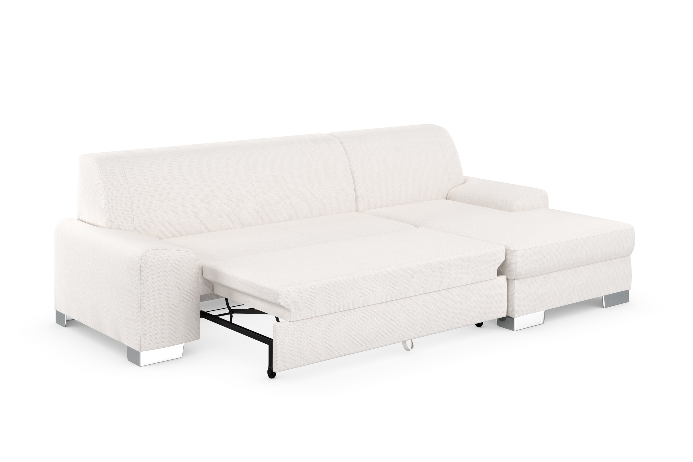 DOMO collection Ecksofa »Anzio L-Form«, wahlweise mit Bettfunktion und Federkern