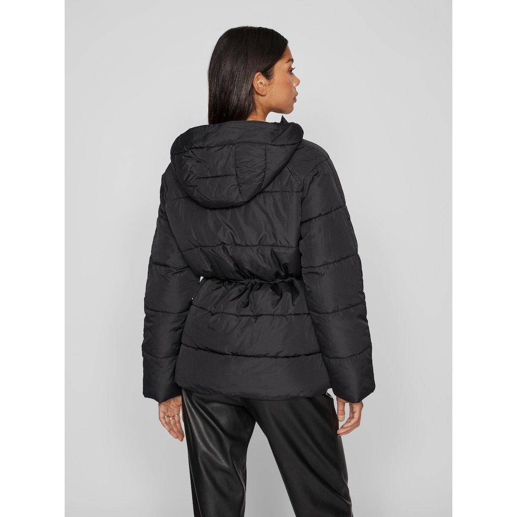 Vila Steppjacke »VILEANA PADDED L/S SHORT JACKET - NOOS«, mit Kapuze