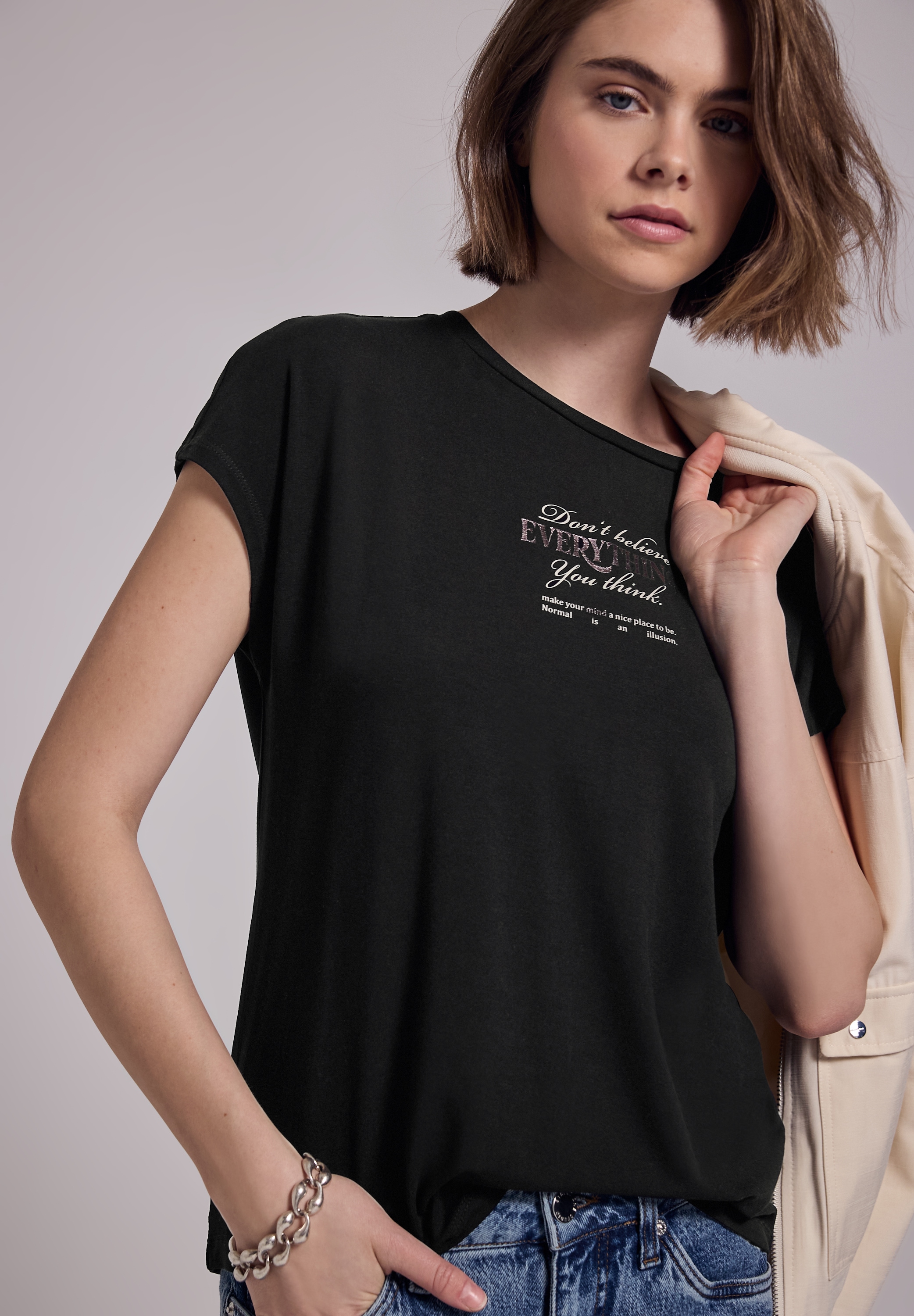 STREET ONE STUDIO Print-Shirt mit Frontprint