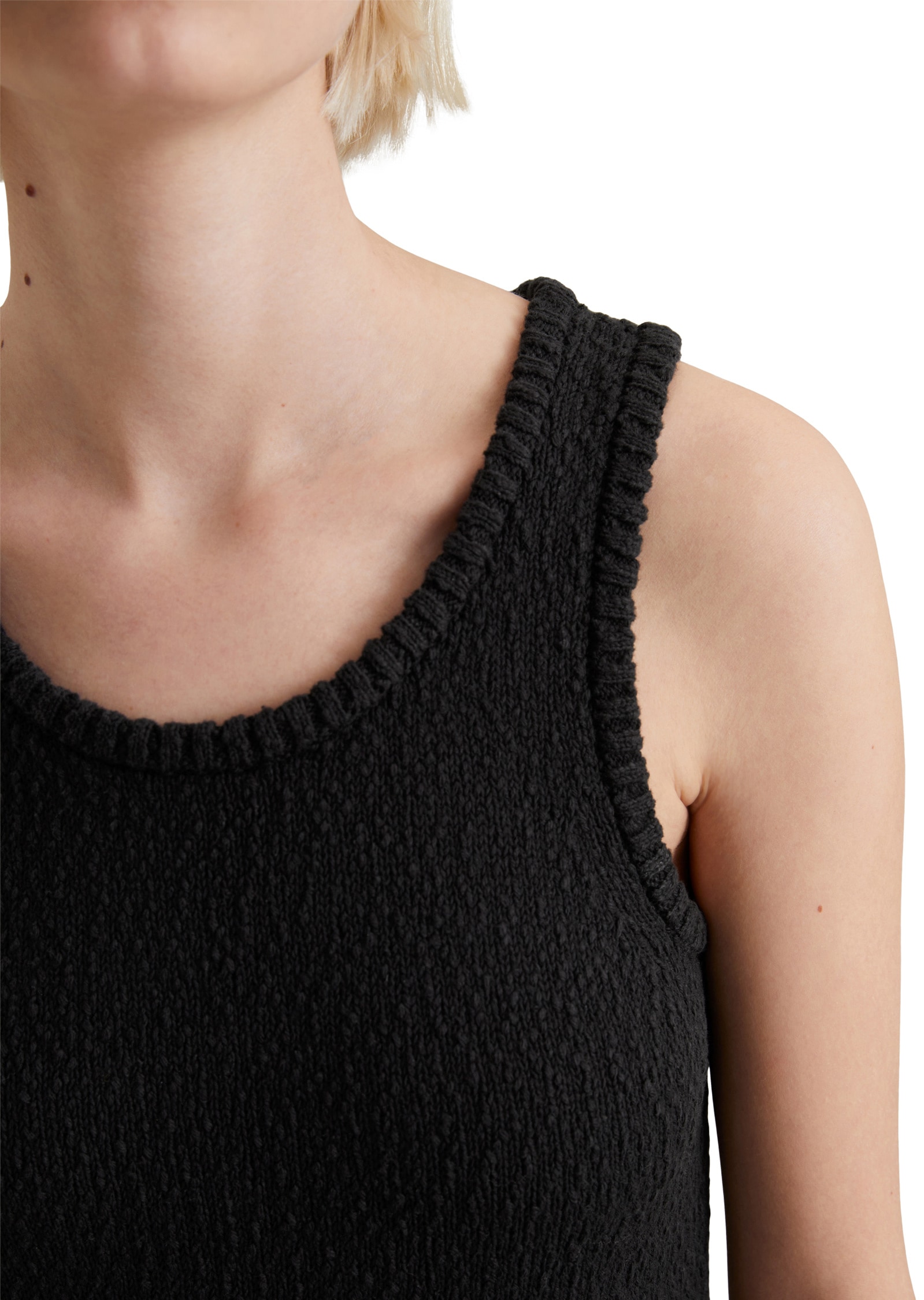 Marc O'Polo DENIM Strickkleid »aus Organic-Cotton-Slub-Garn«