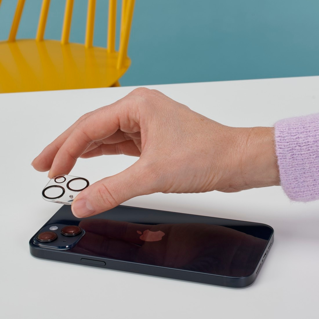 Hama Kameraschutzglas »Kamera-Schutzglas für Apple iPhone 15/15 Plus (Kameraschutz Hartglas)«, für Apple iPhone 15, Apple iPhone 15 Plus