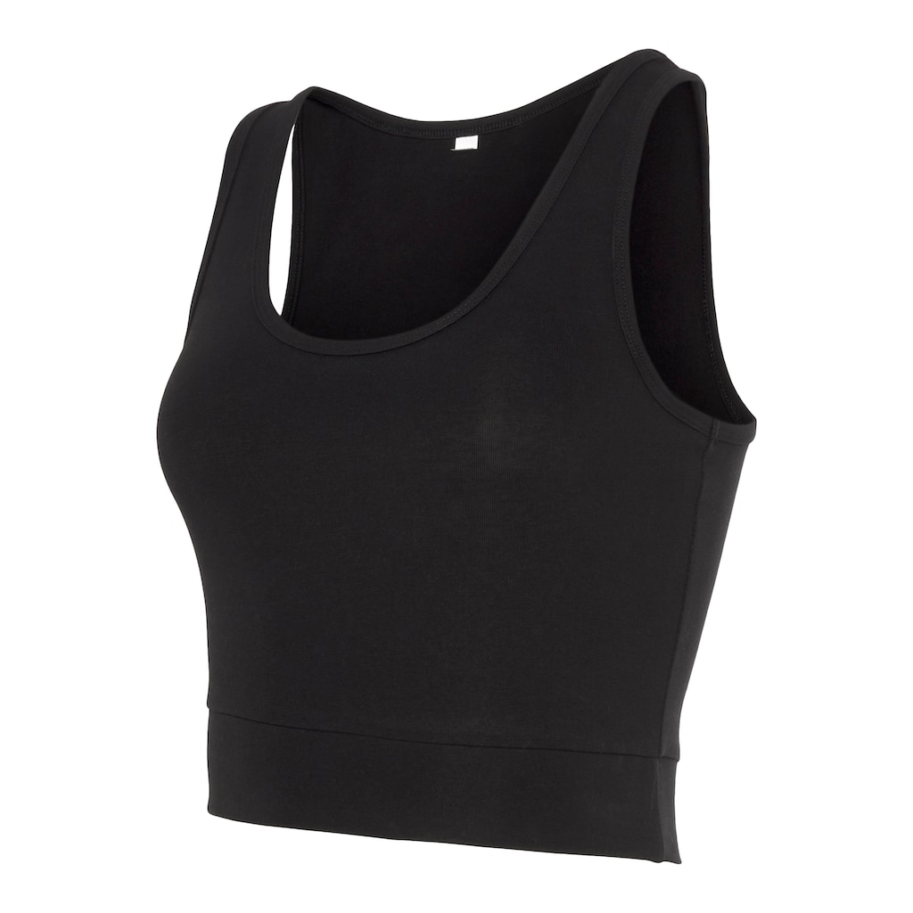 LASCANA ACTIVE Sporttop »-Basic-Crop-Top«