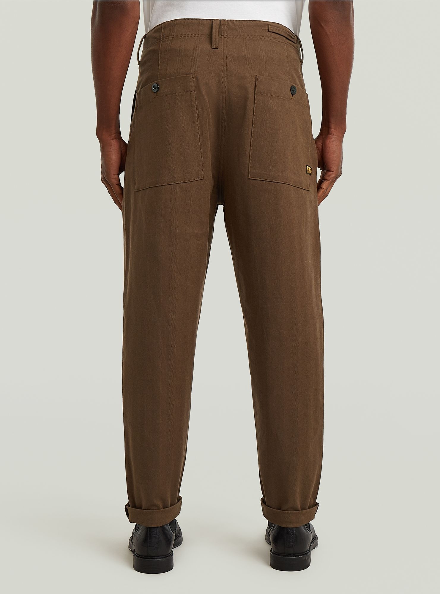 G-STAR Chinohose »Pleated Chino Relaxed Tapered«
