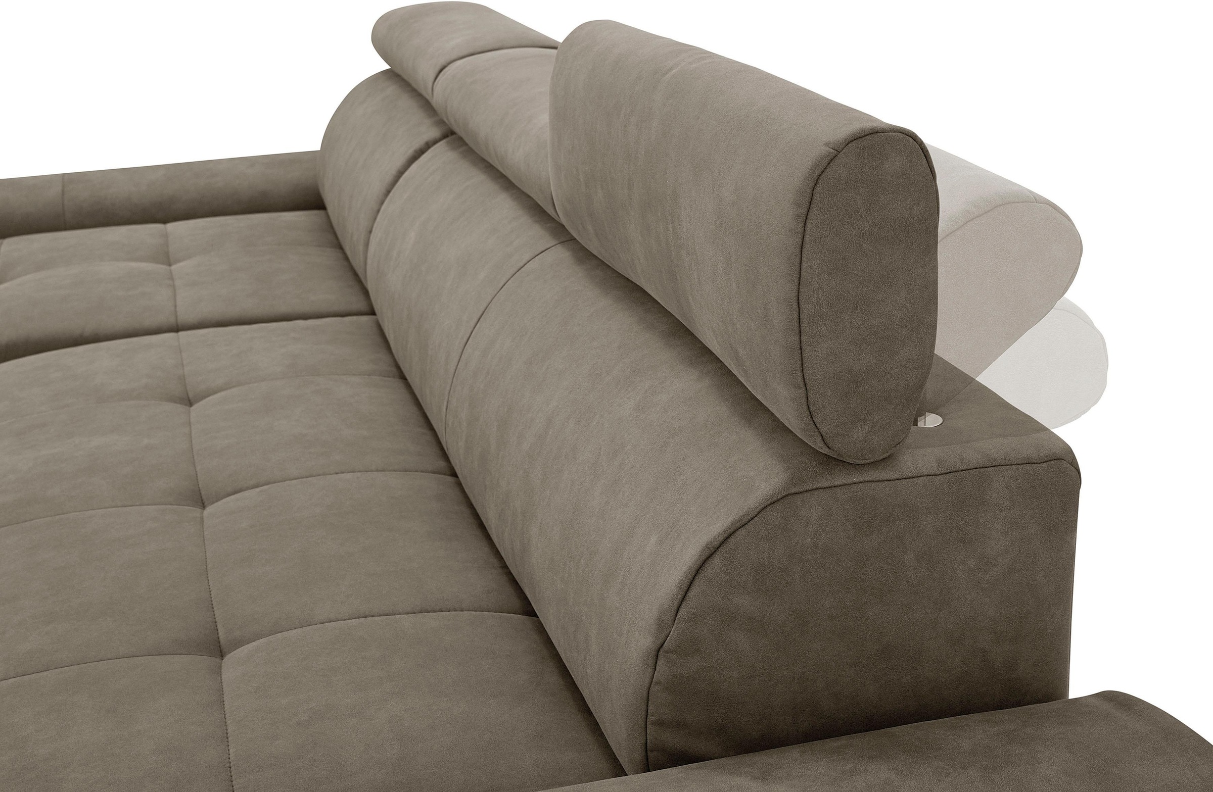 Sit & More Riva L-Shape Corner Sofa Taupe 3
