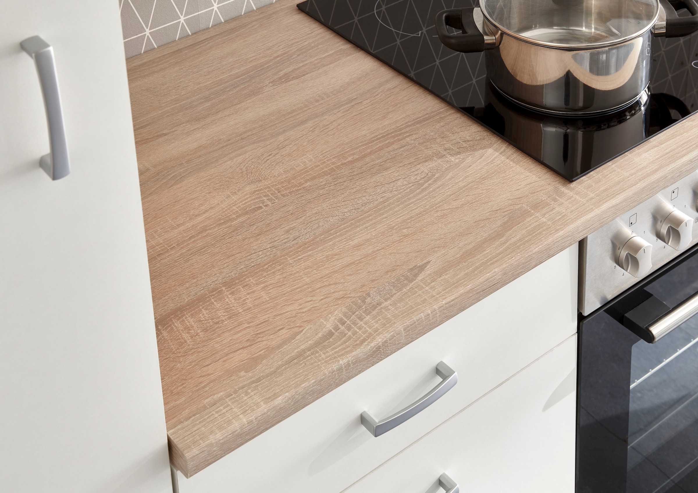 BASIC by Balculina Küchenzeile »Andy«, Breite 270 cm, wahlweise mit E-Geräten