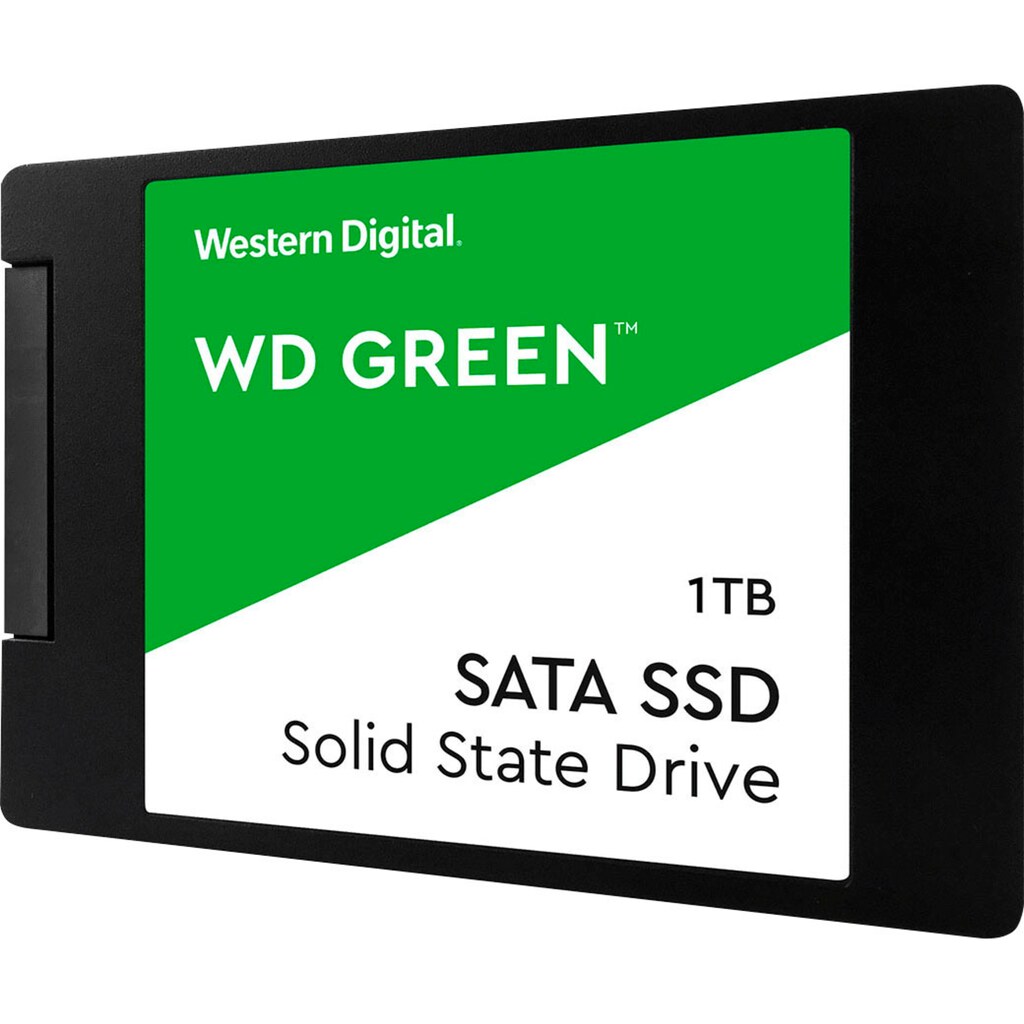 Western Digital interne SSD »WD Green 3D NAND SSD 1TB«, 2,5 Zoll, Anschluss SATA III