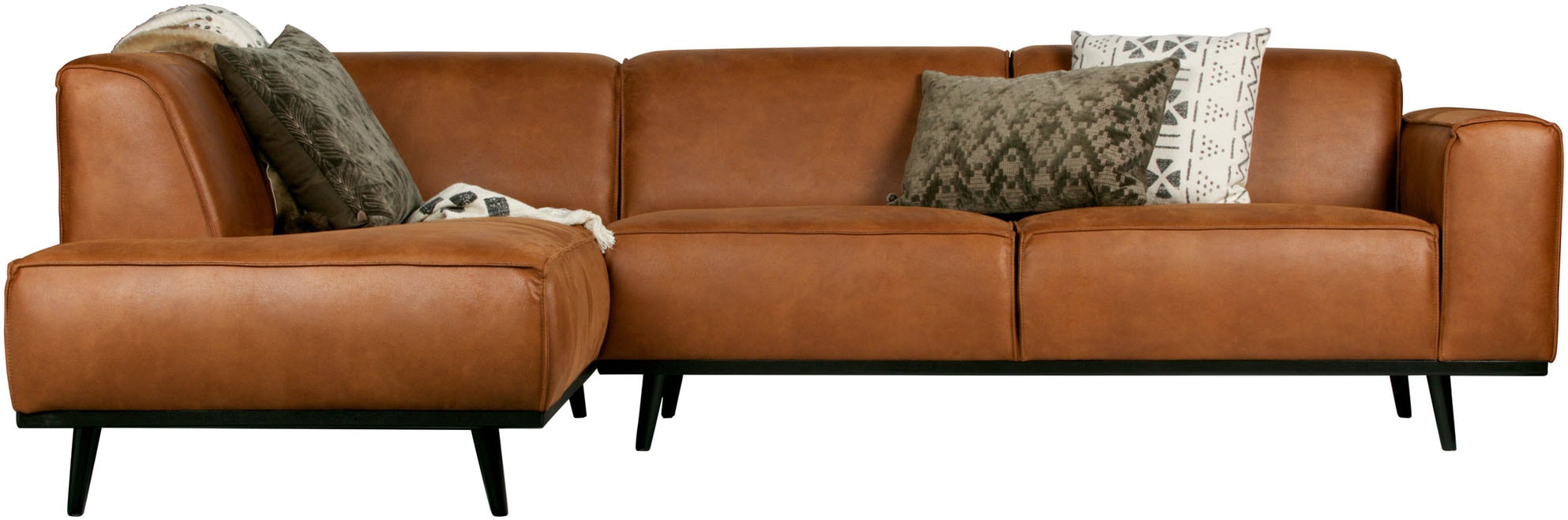 WOOOD Ecksofa »Statement«, frei im Raum stellbar, H 77 cm x B 274 cm