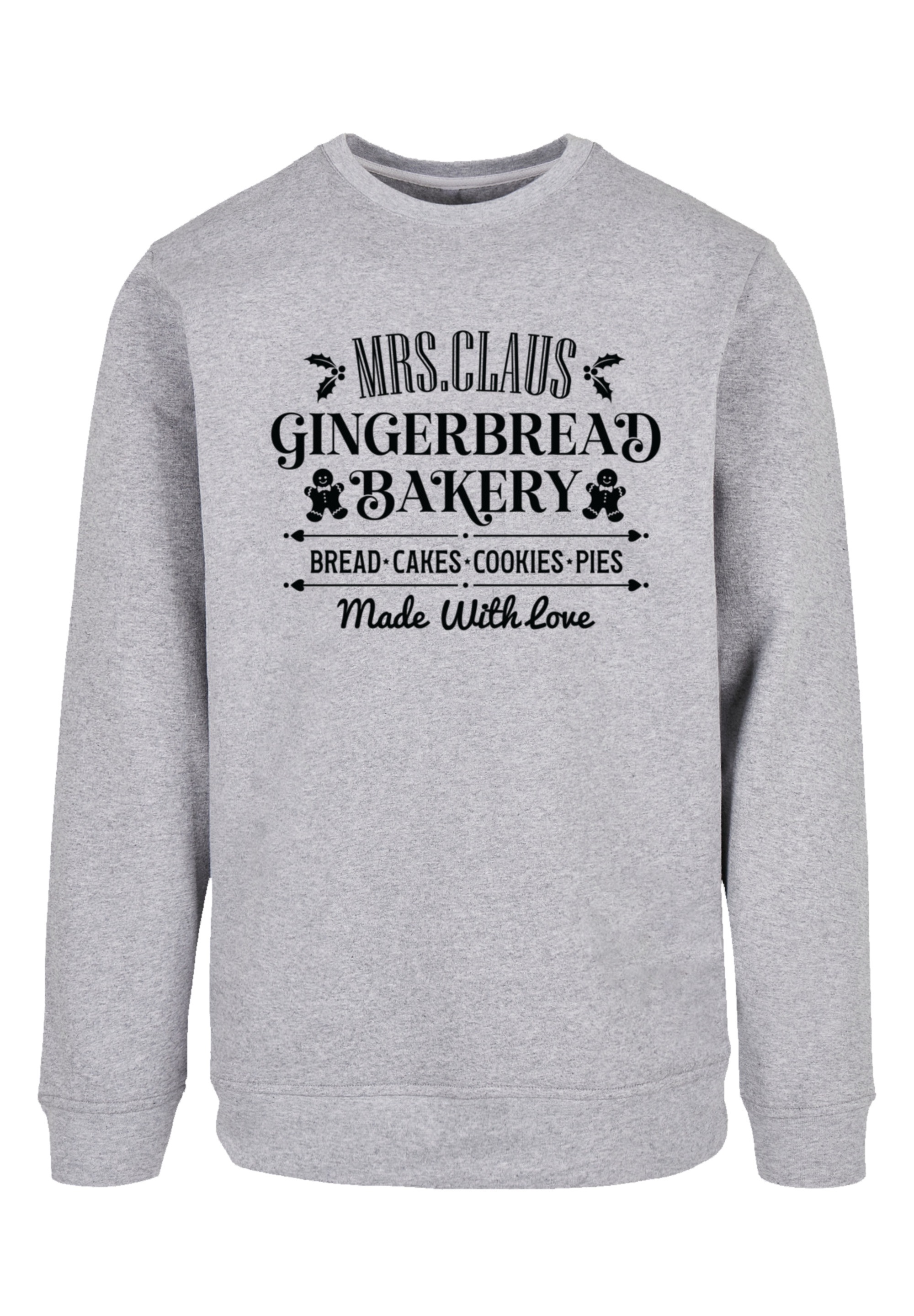 F4NT4STIC Sweatshirt »Santas Gingerbread Bakery Retro Weihnachten«, Premium Qualität, Christmas Collection