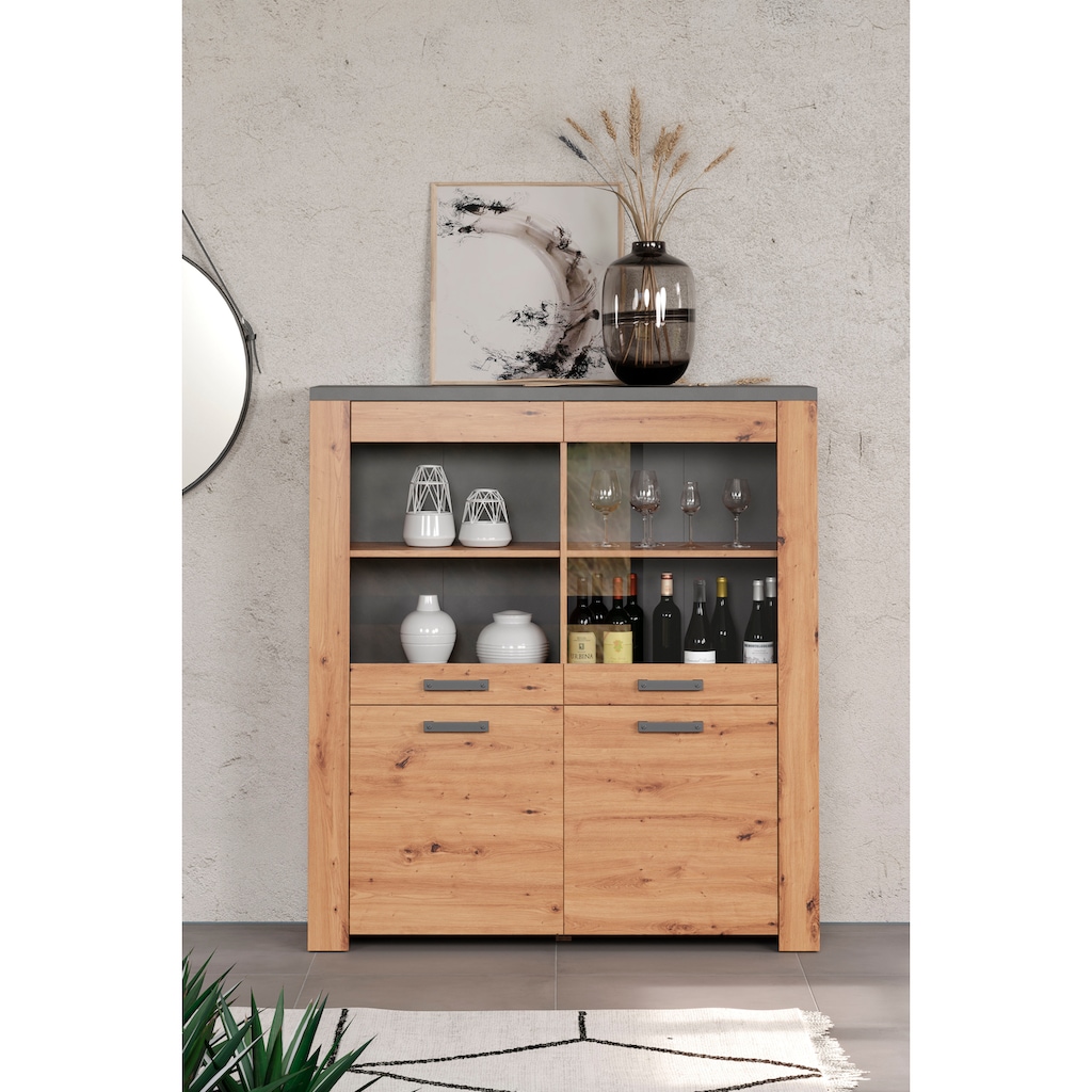 Home affaire Highboard »Ambres«, (1 St.)