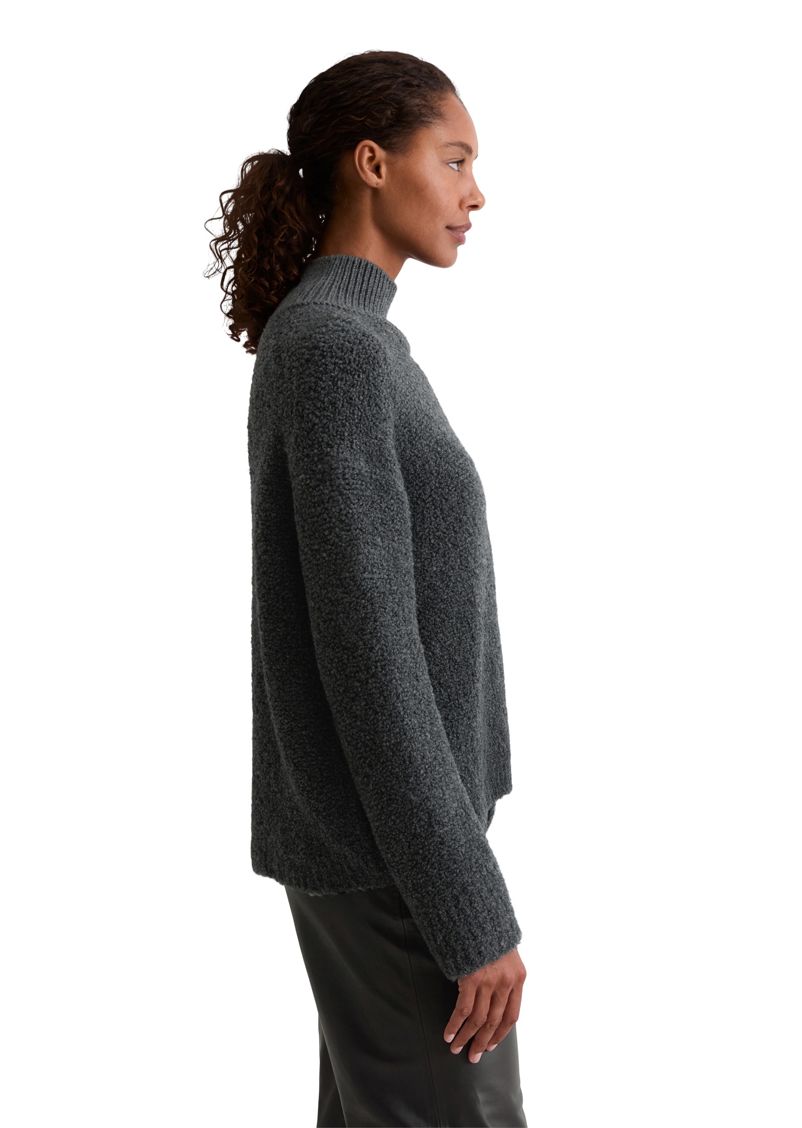 Marc OPolo Stehkragenpullover "aus Schurwolle-Alpakawolle-Mix" günstig online kaufen