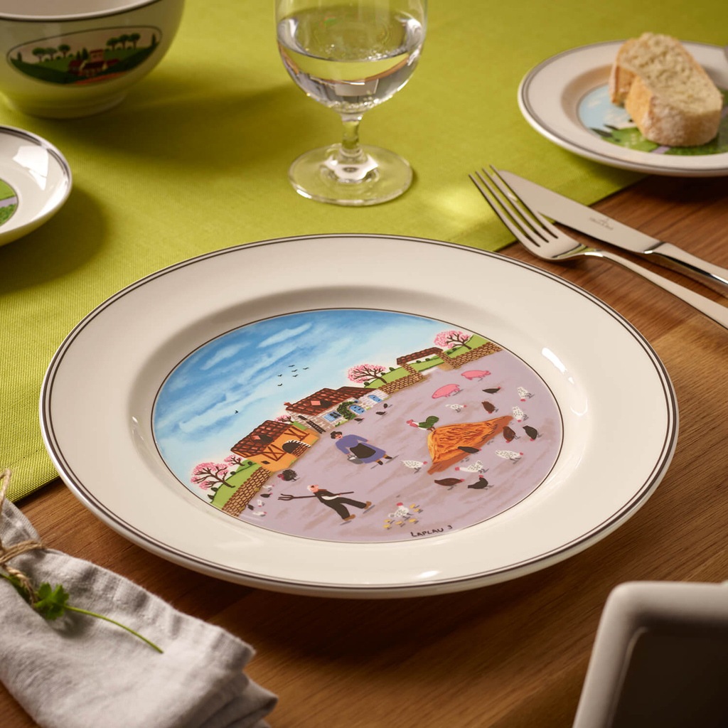Villeroy & Boch Speiseteller »Speiseteller Kollektion Design Naif ø 27 cm 6er Set bunt«