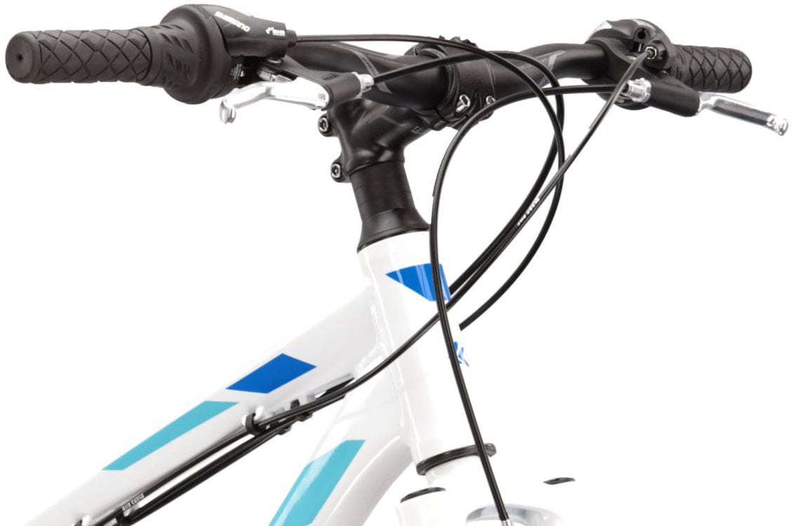 Kross Mountainbike »KROSS MTB Hardtail Lea 1.0 26" weiß«, 21 Gang, Shimano, TOURNEY TY300 Schaltwerk, Kettenschaltung