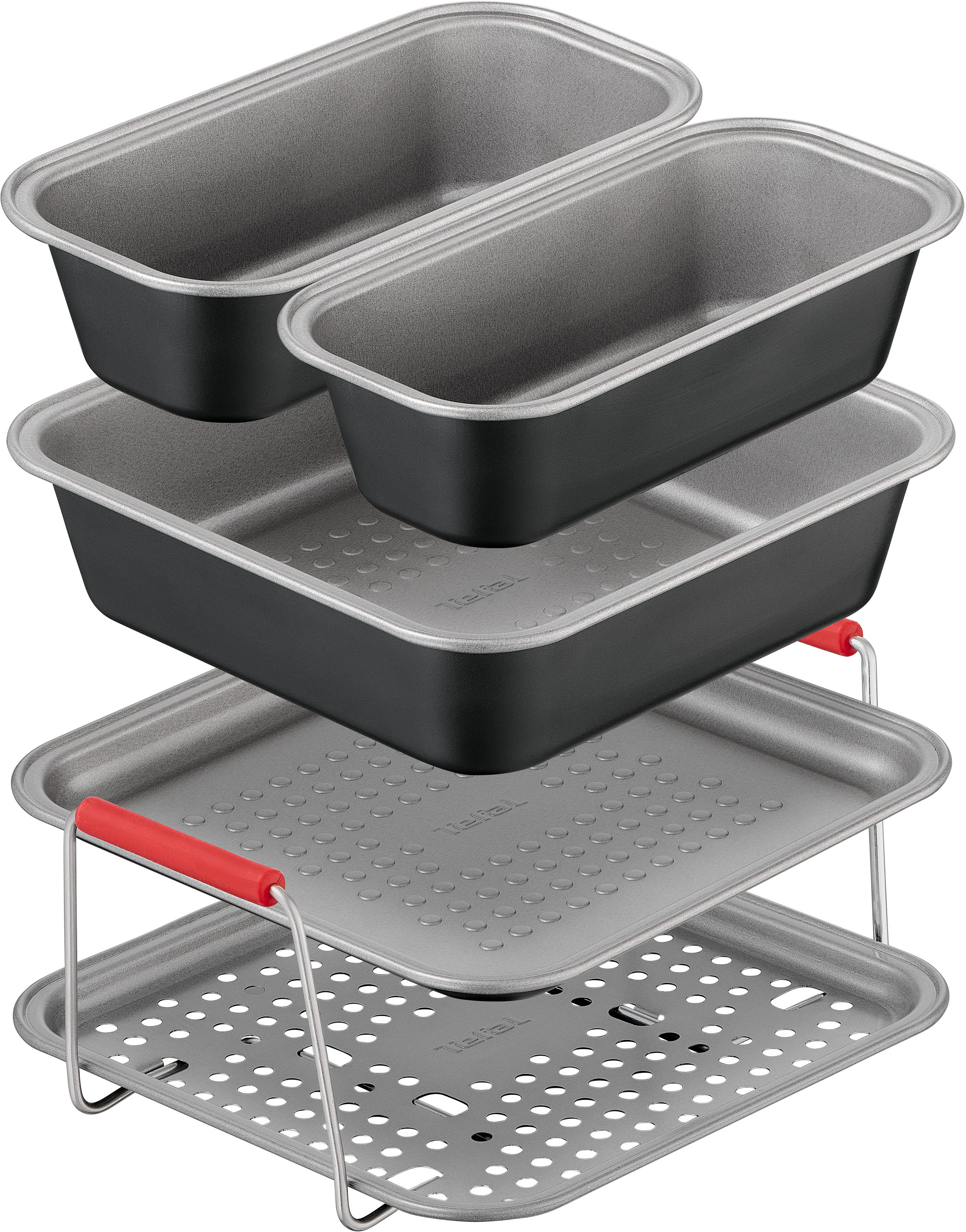 Tefal Backform "DailEasy, Backeinsatz für die Heißluftfritteuse" stapelbar, antihaftbeschichtet